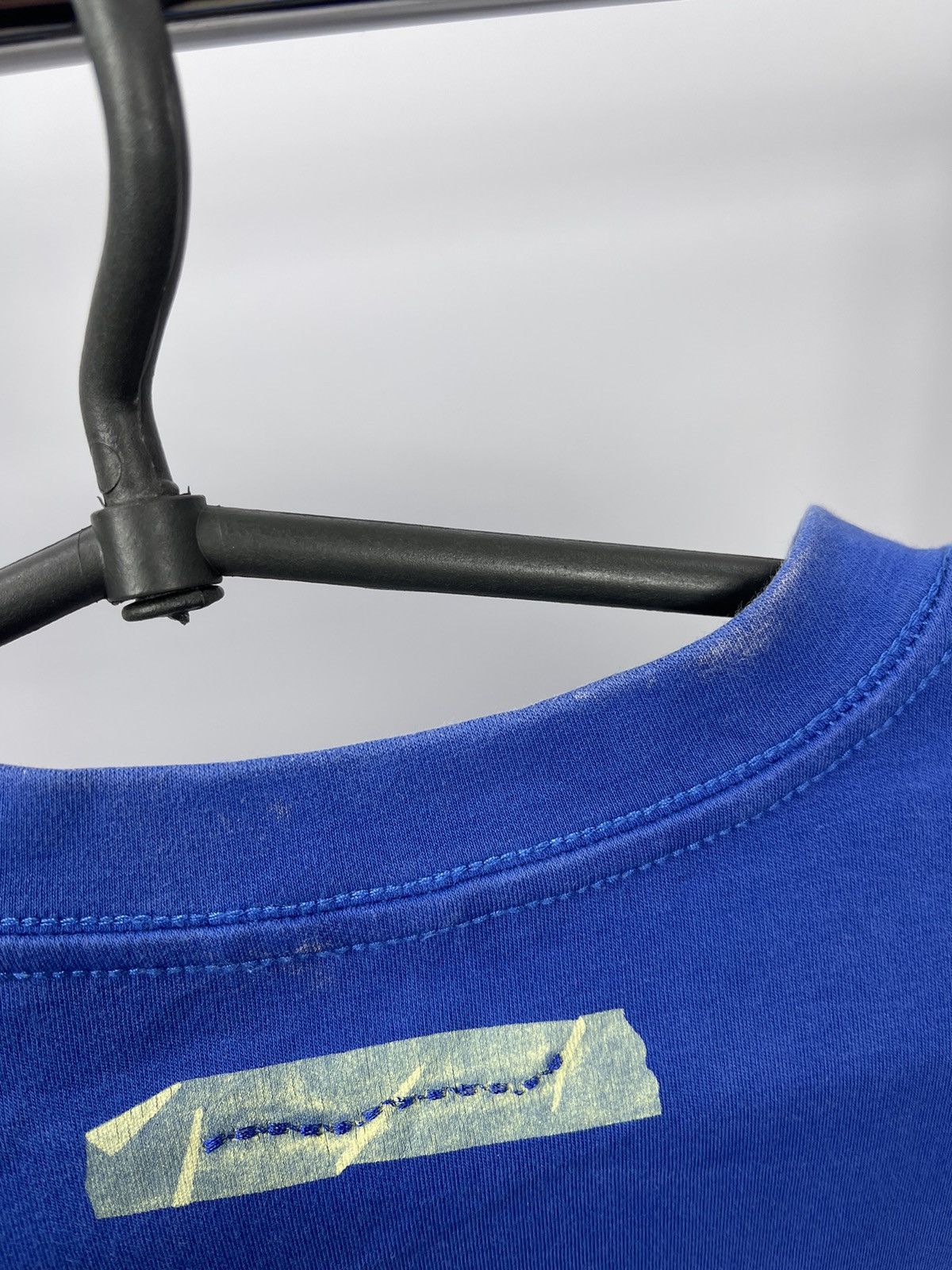 Ader Error Ader Error Central Logo T-Shirt Blue Size A1 Summer 2021 Size US L / EU 52-54 / 3 - 8 Thumbnail