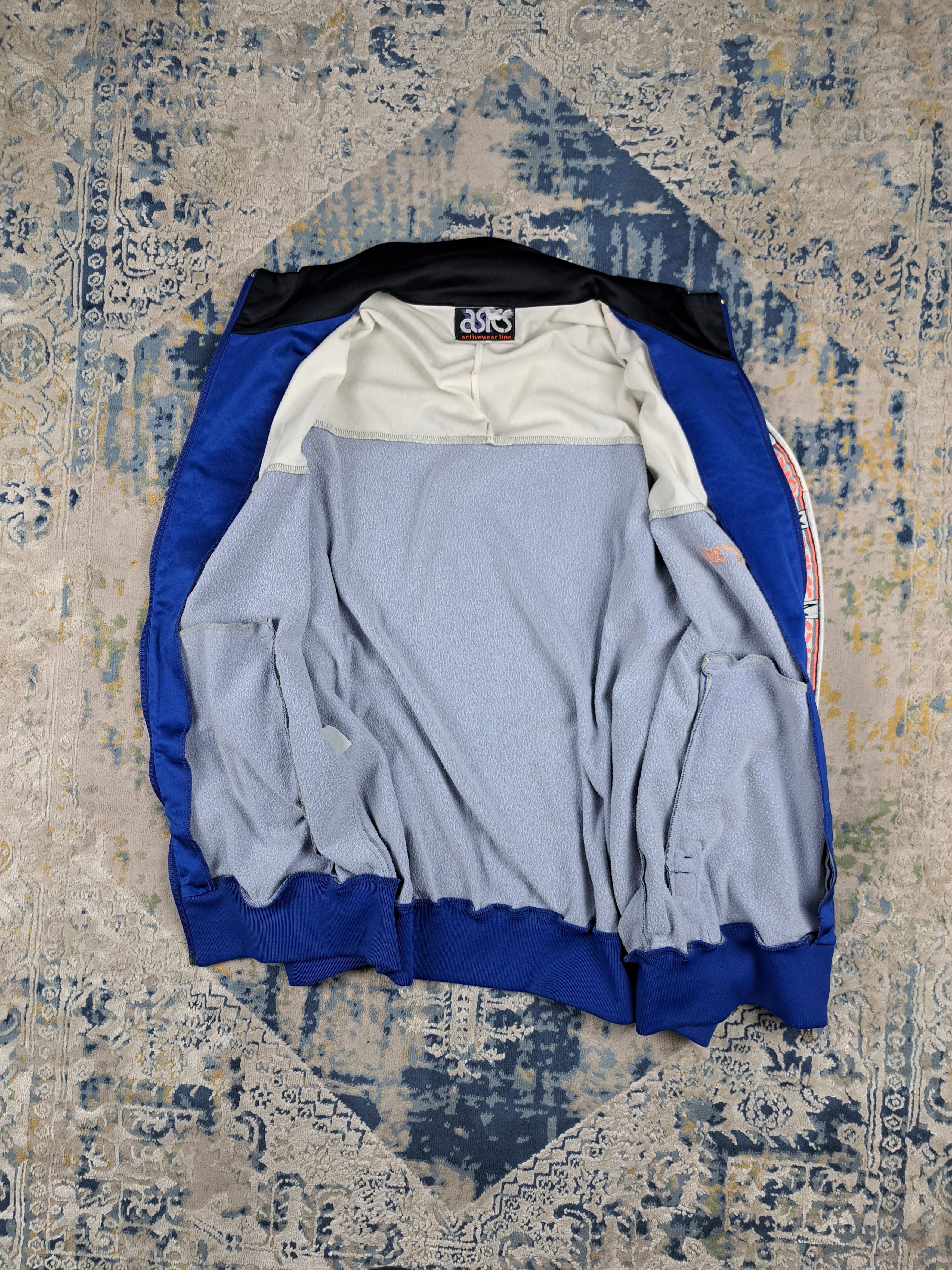 Asics Vintage 80s Asics Track Jacket Blokecore Soccer Aesthetic Size US M / EU 48-50 / 2 - 7 Thumbnail