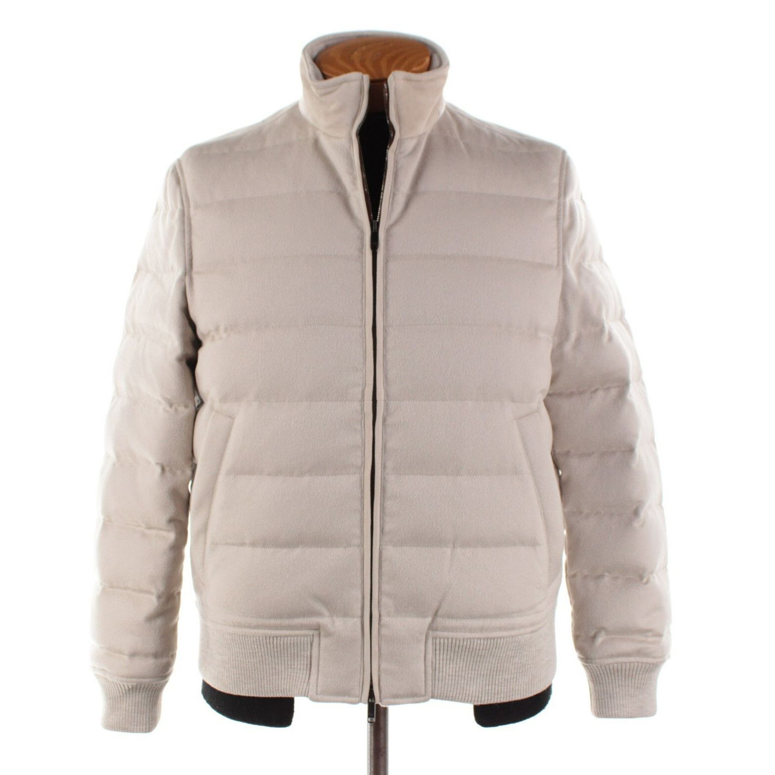 Luciano Barbera Jacket Size M US In Beige Cashmere