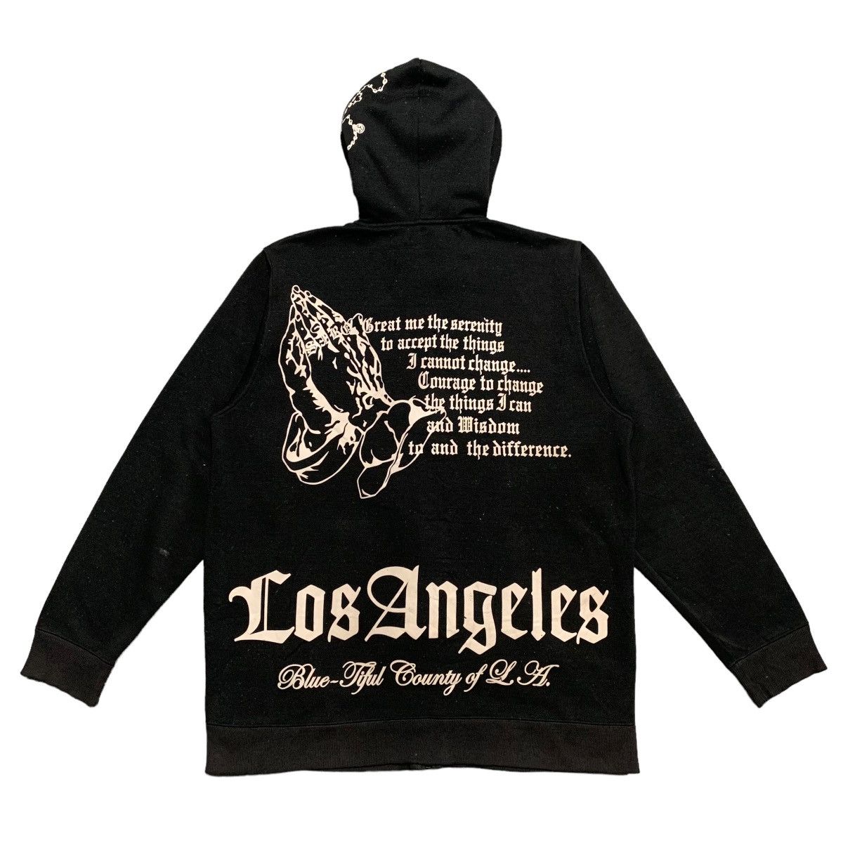 Los Angeles Apparel Vintage Los Angeles Poem Hoodie Size US L / EU 52-54 / 3 - 1 Thumbnail