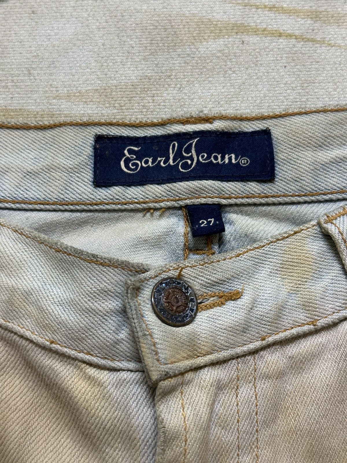 Earl Jeans Vintage Earl Jeans Flare Faded Mudwash Denim Size US 30 / EU 46 - 7 Thumbnail