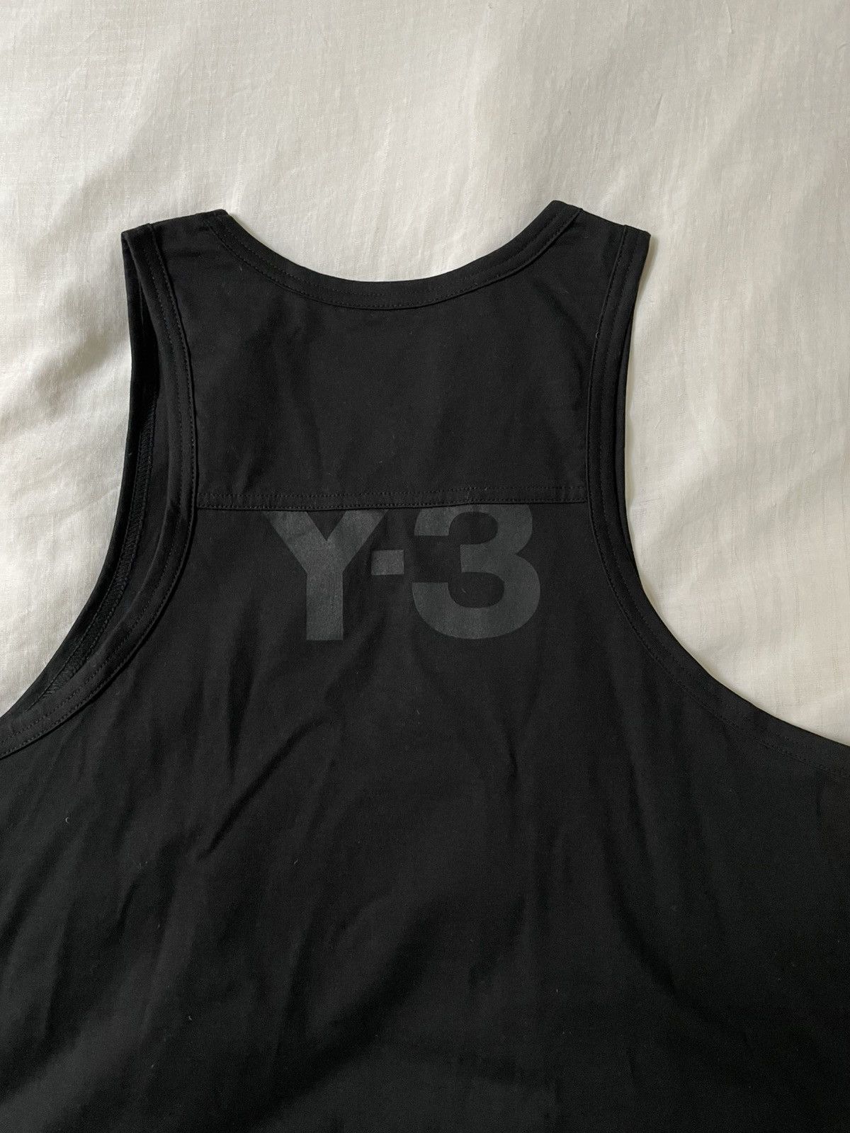 Y-3 Y-3 Men’s Black Logo Tank Top Size US S / EU 44-46 / 1 - 4 Thumbnail
