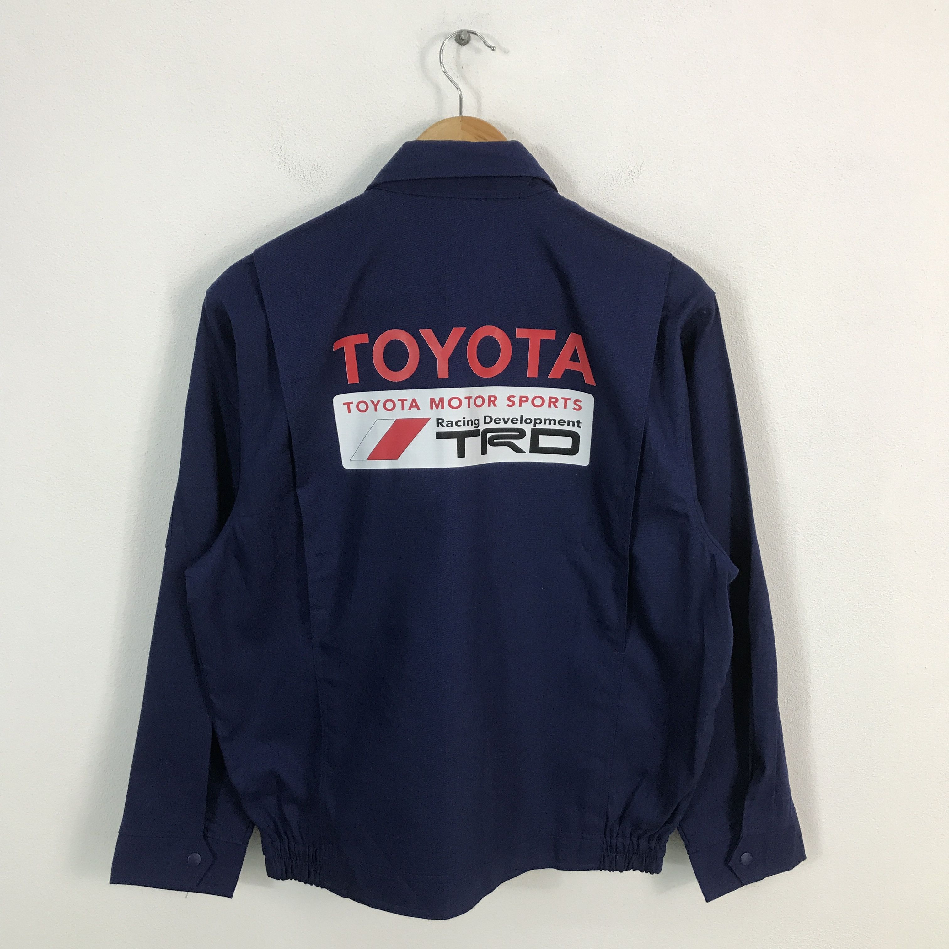 Japanese Brand Vtg toyota motorsports racing development trd custom jacket Size US L / EU 52-54 / 3 - 1 Thumbnail