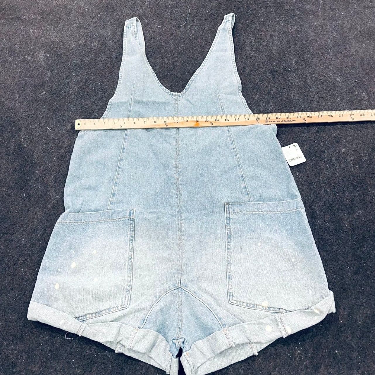 VINTAGE WE THE FREE High Roller Romper Women's Size L Blue