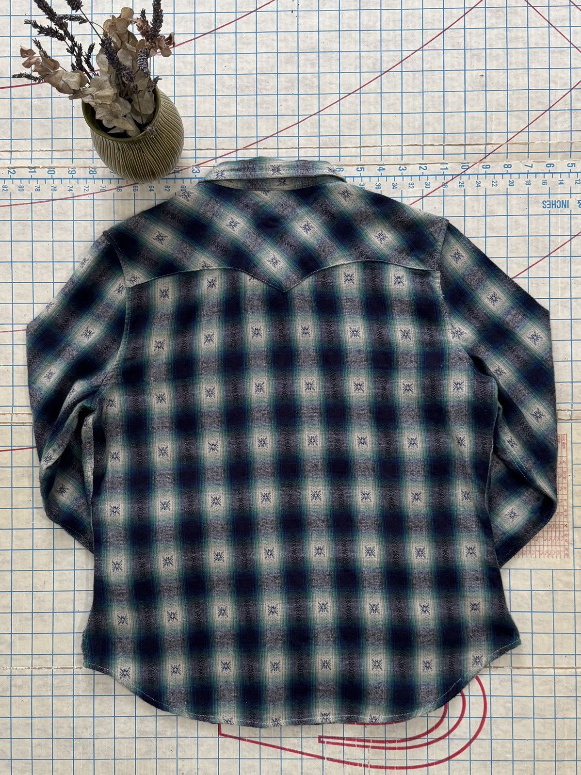 Denim & Supply Ralph Lauren Denim & Supply Ralph Lauren Pearl Snap Western-wear Shirt L Size L / US 10 / IT 46 - 10 Thumbnail