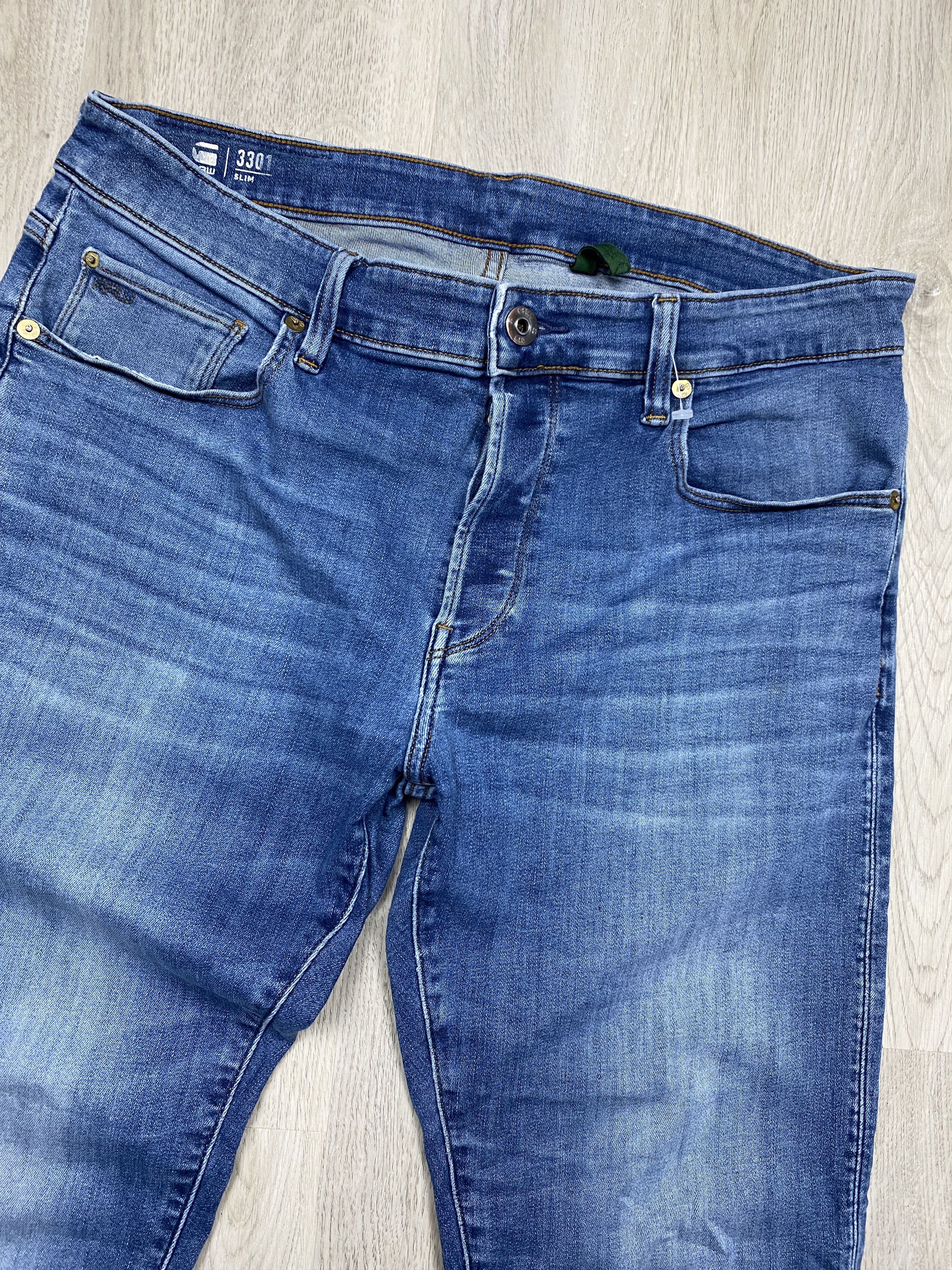 G-Star G Star Raw Vintage Mens Denim Pants Jeans Size US 34 / EU 50 - 4 Thumbnail