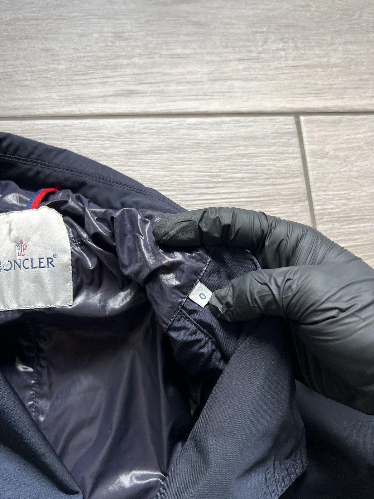 Moncler Moncler Jacket Navy Nylon Biker Chateaubriand Vintage Size S / US 4 / IT 40 - 8 Thumbnail