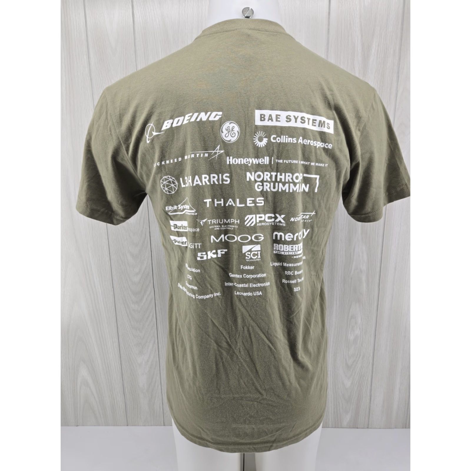 Next Level Team Apache Helicopter T Shirt Green Size Medium Size US M / EU 48-50 / 2 - 2 Thumbnail