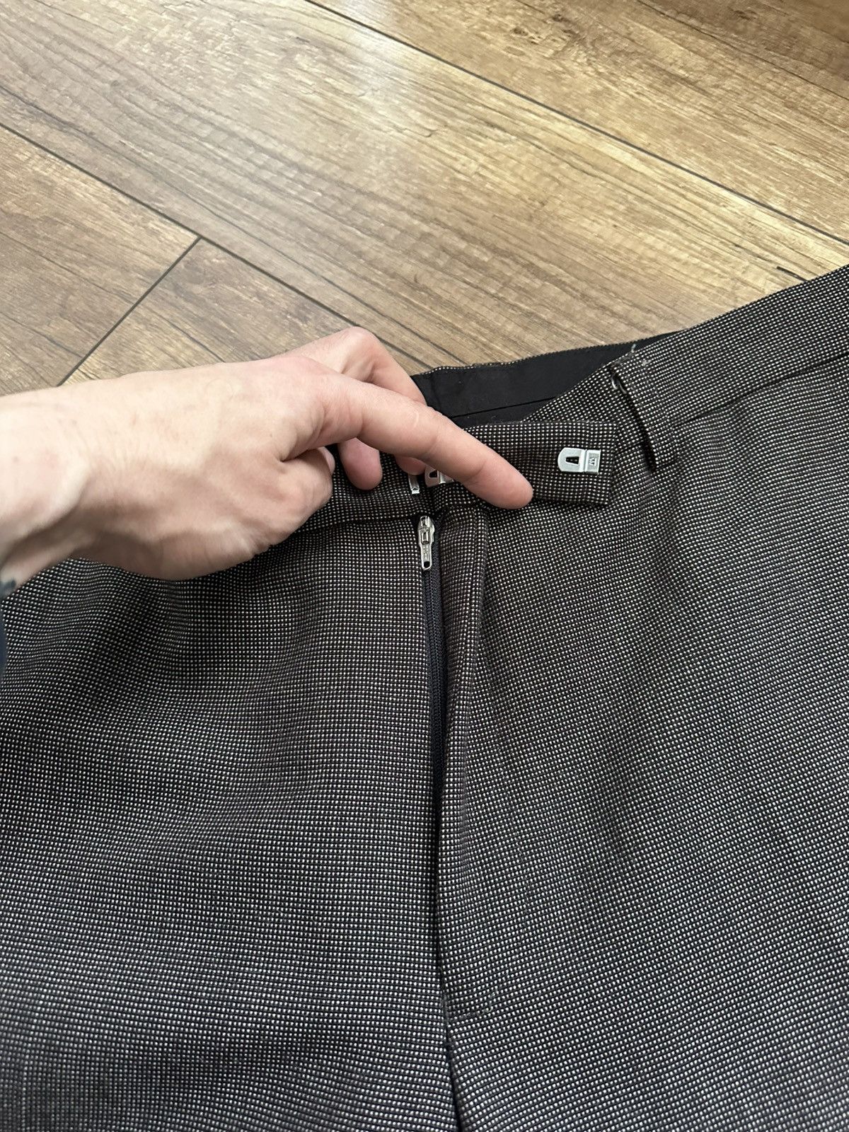 Dries Van Noten Dries Van Noten Wool Pants Trousers Size US 38 / EU 54 - 9 Thumbnail