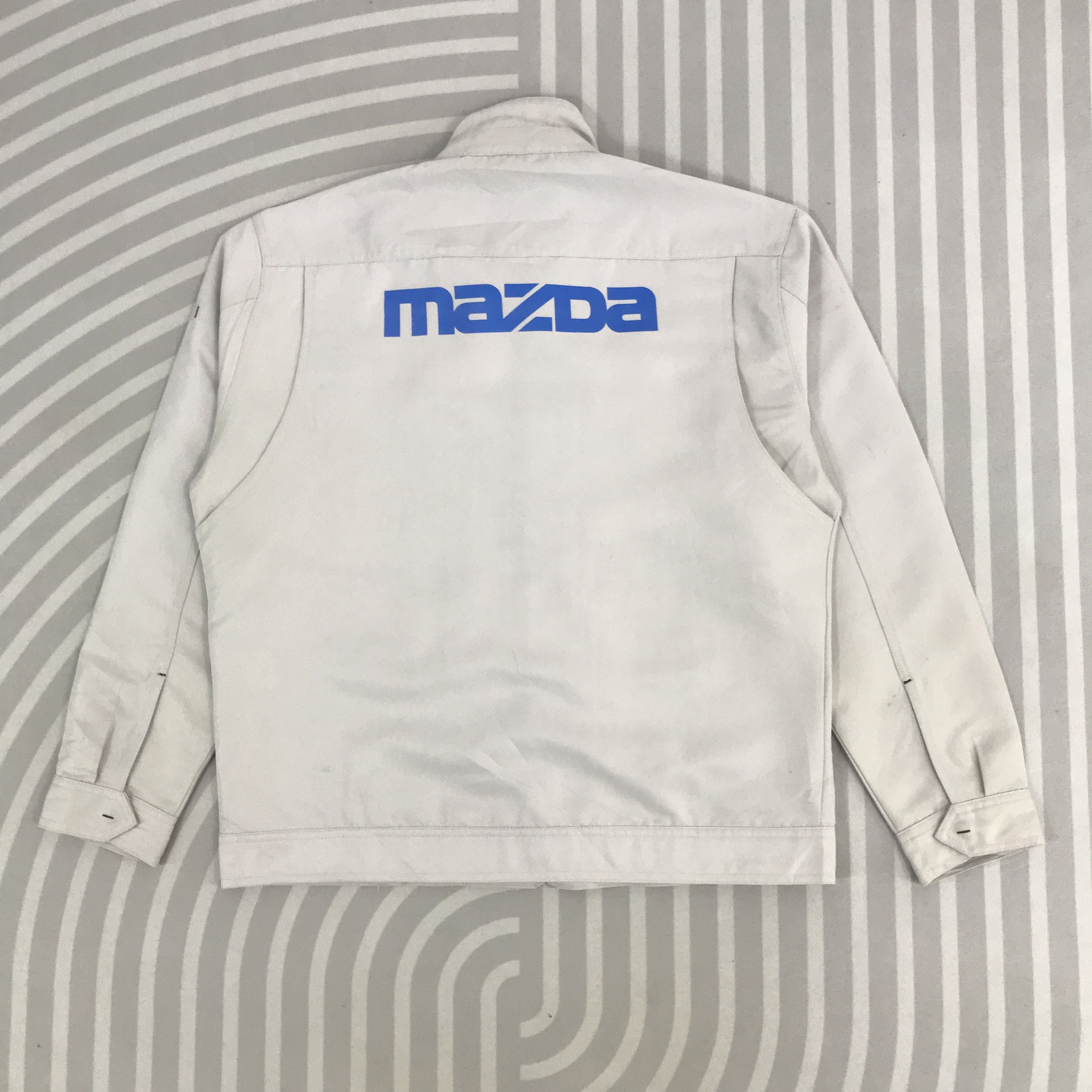 Japanese Brand × Vintage Vintage Mazda Racing Japan work uniform custom Jacket Size US L / EU 52-54 / 3 - 1 Thumbnail