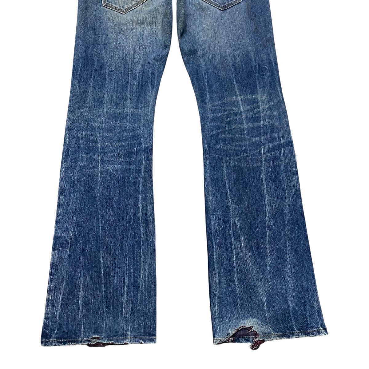 semanticdesign Semantic Design Denim Flare Jeans Distressed Size US 33 - 13 Thumbnail