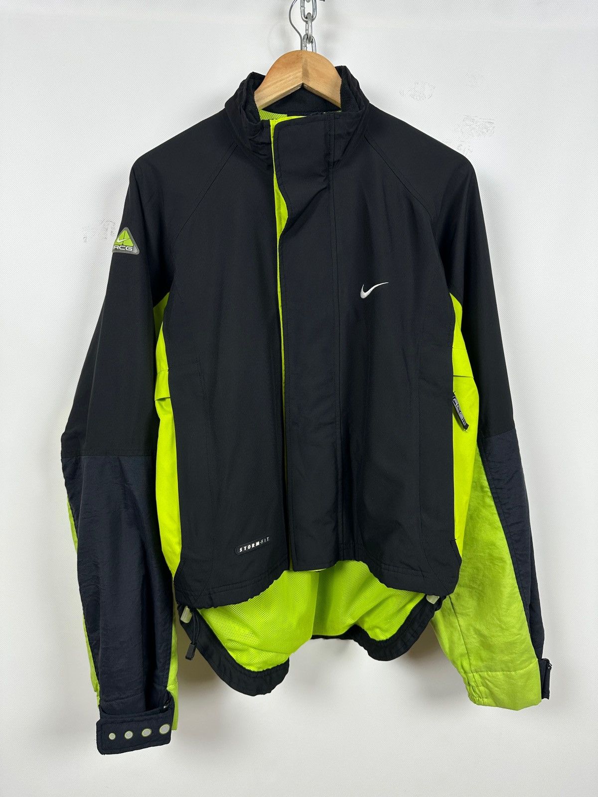 Nike ACG 90s Vintage Nike ACG Storm Fit Swoosh Jacket Size US S / EU 44-46 / 1 - 1 Thumbnail