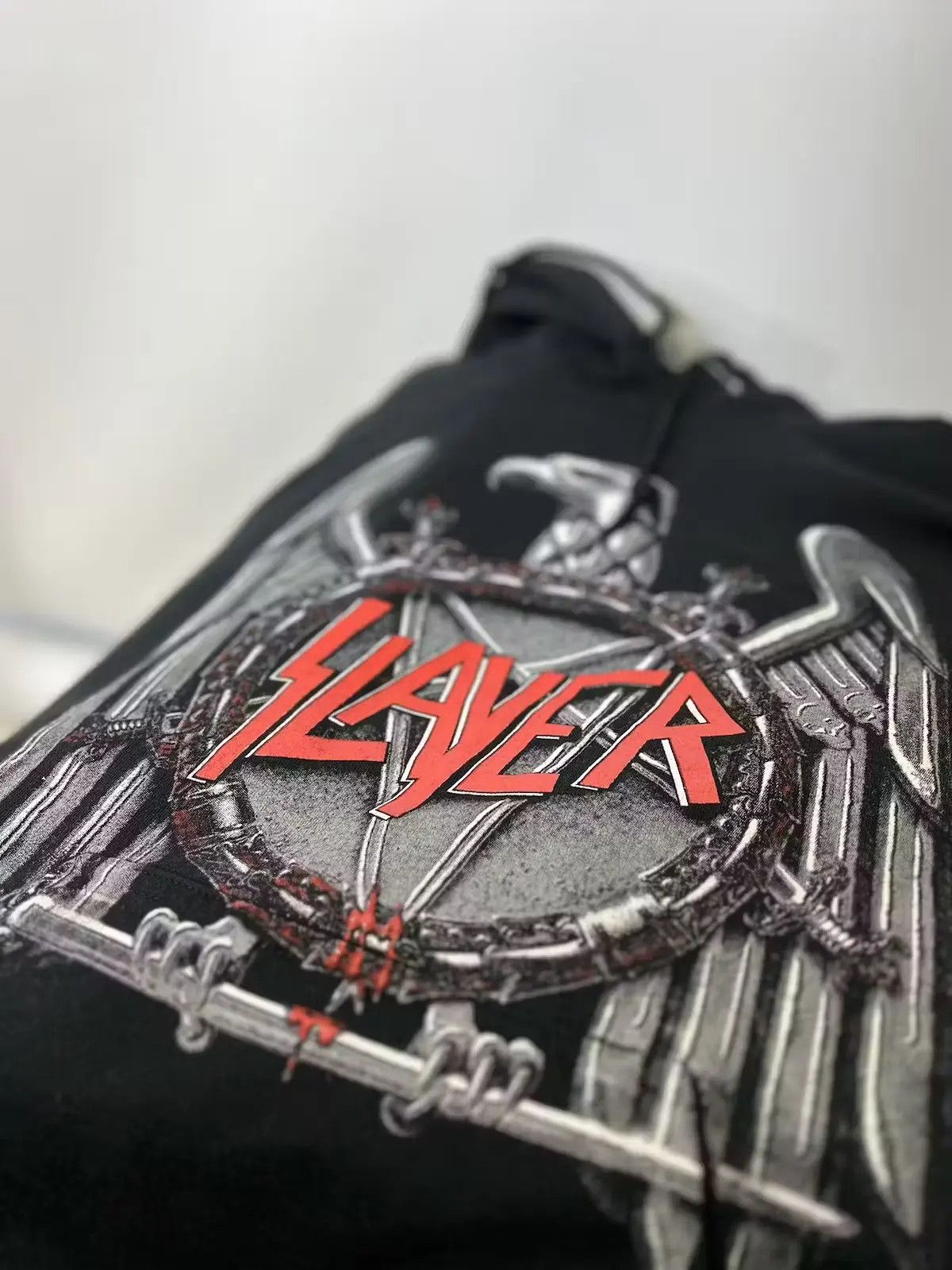 Band Tees × Vintage Vintage Slayer men’s hoodie Size US M / EU 48-50 / 2 - 4 Thumbnail