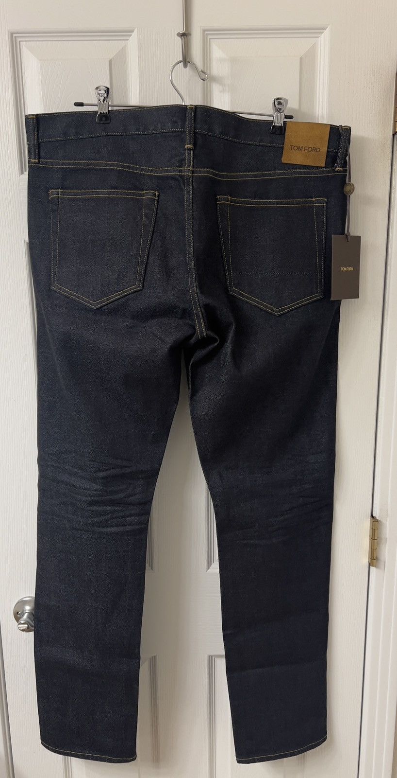 Tom Ford Vintage Tom Ford Selvedge Raw Straight-Leg Jeans 38x34 NWT Size US 38 / EU 54 - 2 Thumbnail