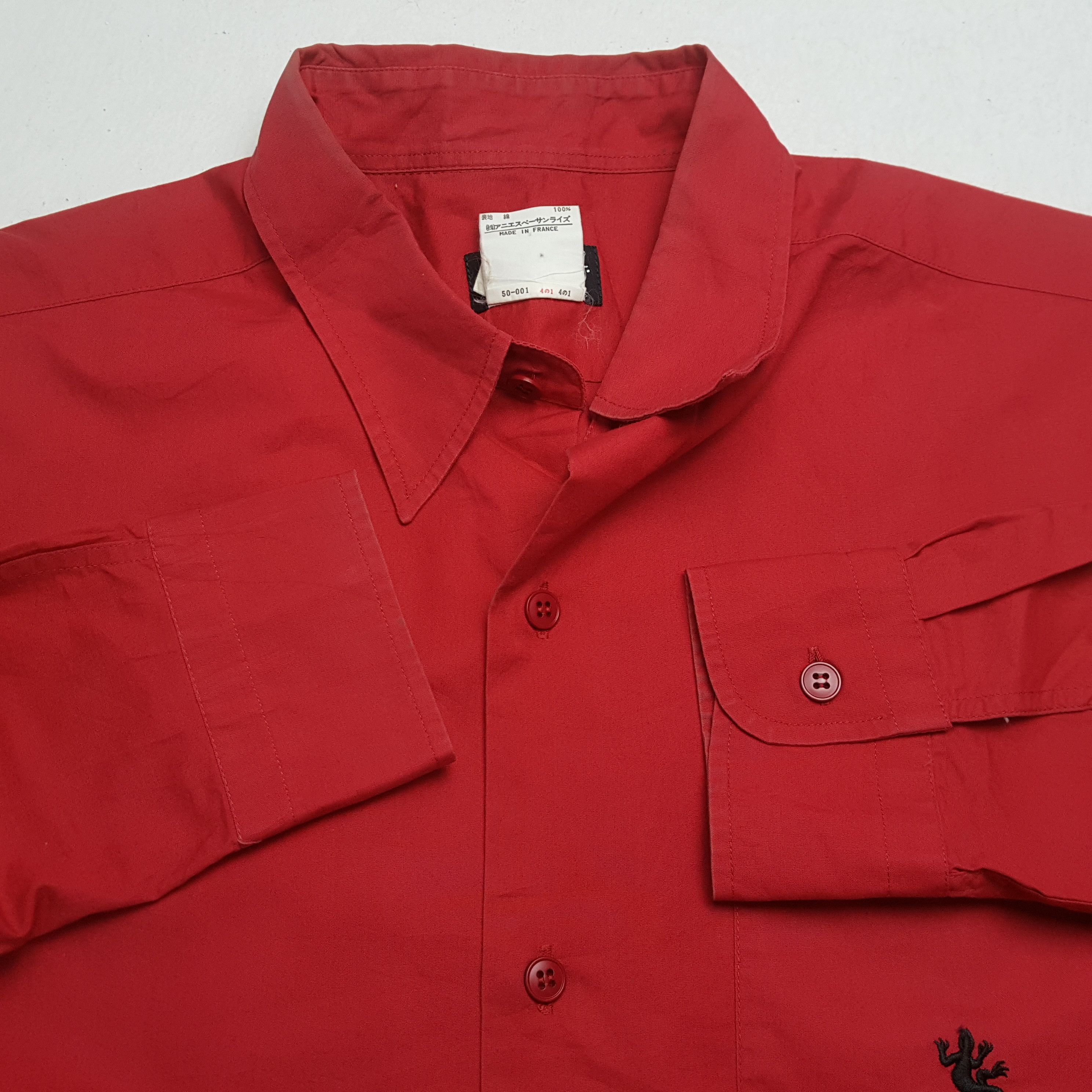 Designer × Vintage × agnes b. AGNES B Designer Brand Casual Formal Style Shirt Size US M / EU 48-50 / 2 - 7 Thumbnail