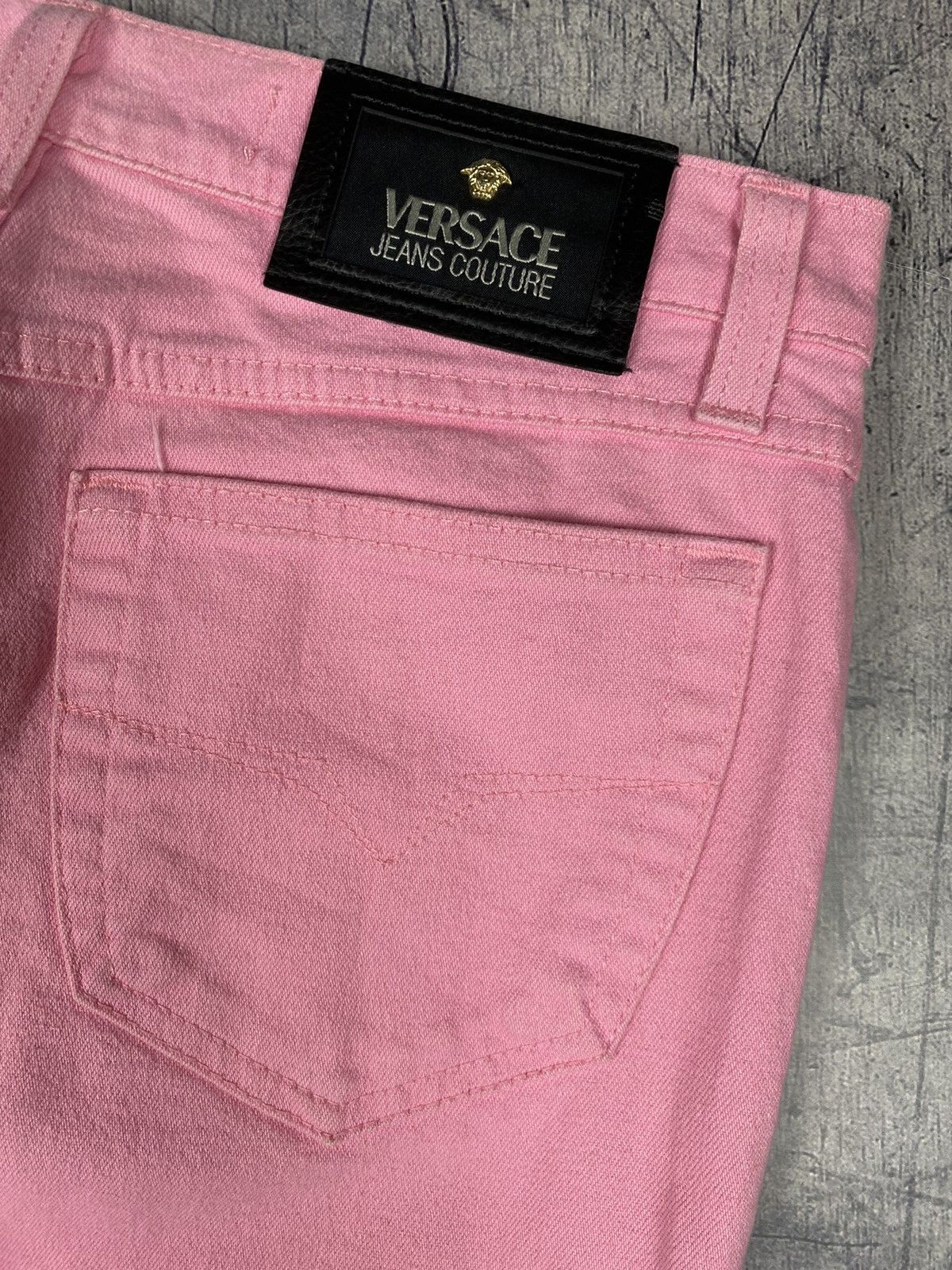 Designer × Versace × Vintage Vintage Versace Couture Jeans Denim Pants Size 28" / US 6 / IT 42 - 4 Thumbnail