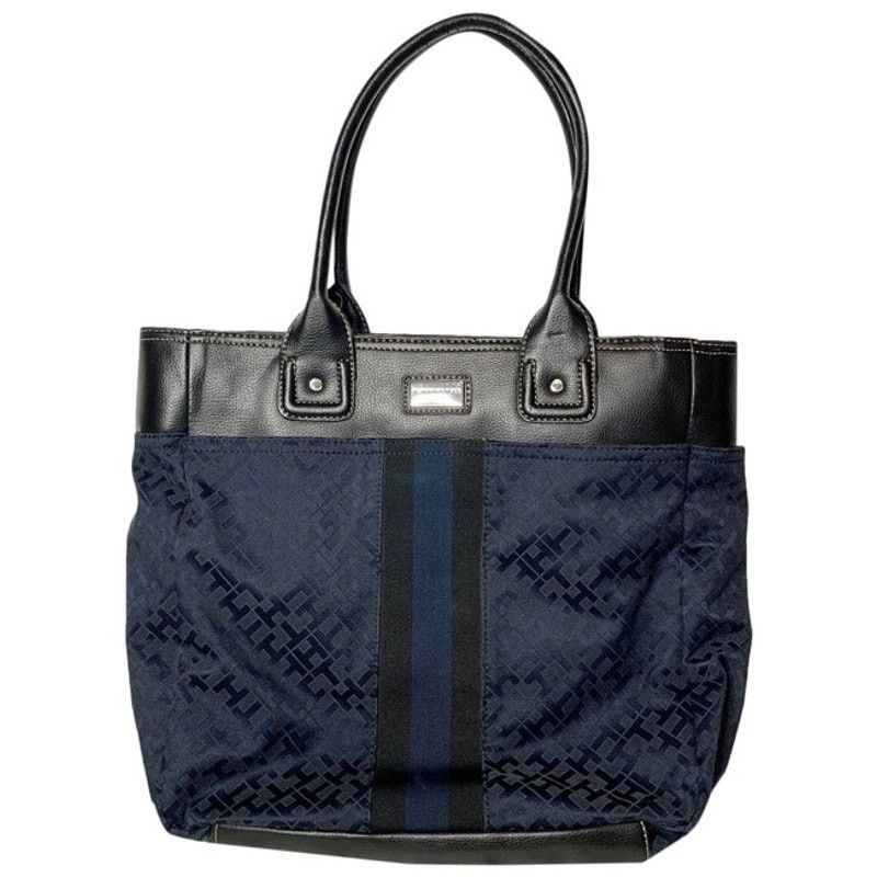 Tommy Hilfiger Tommy Hilfiger Women's Tote Navy Blue Handbags Size ONE SIZE - 1 Thumbnail