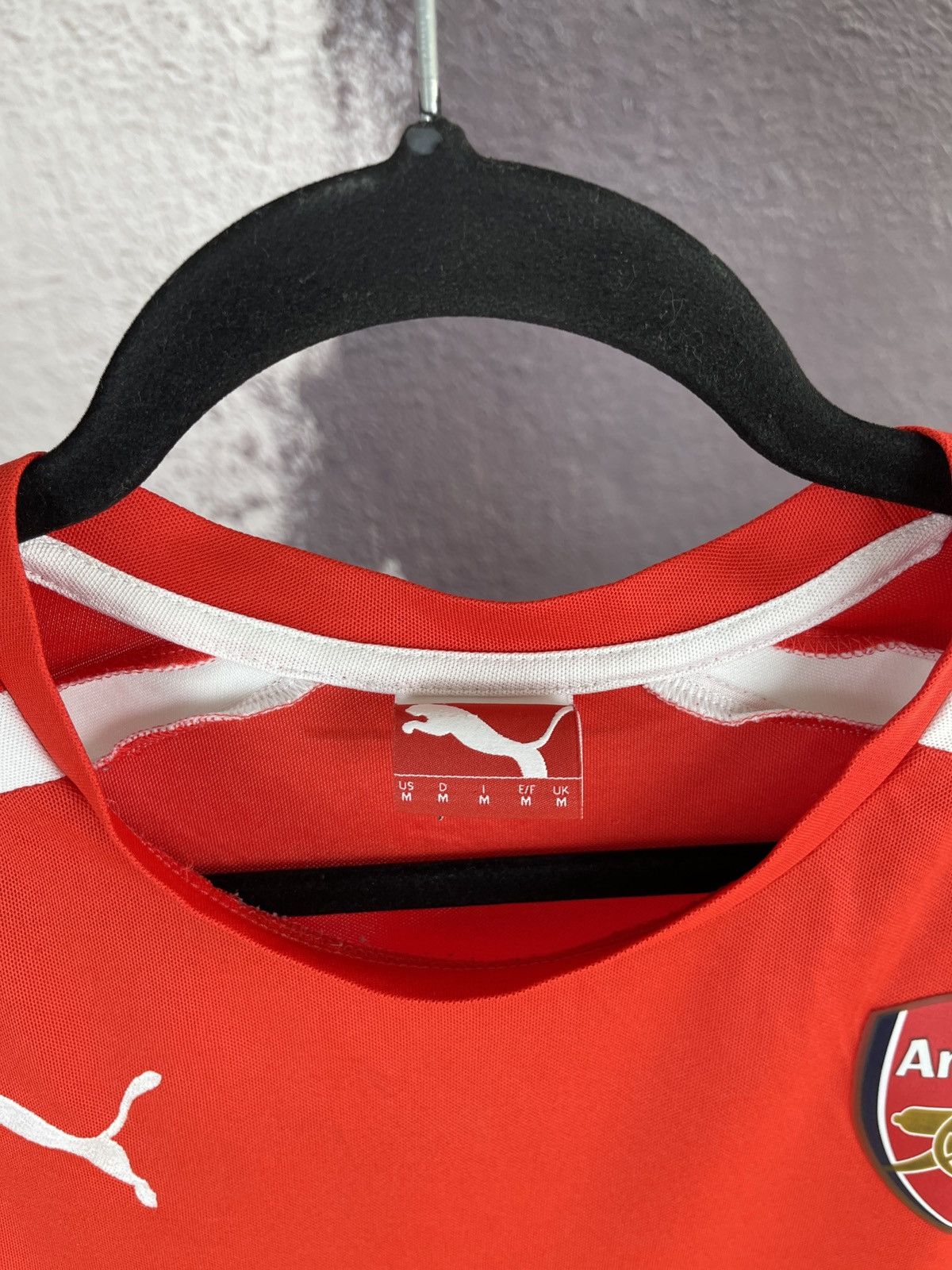 Puma Puma Arsenal 2014 2015 home soccer jersey football shirt Size US M / EU 48-50 / 2 - 7 Thumbnail