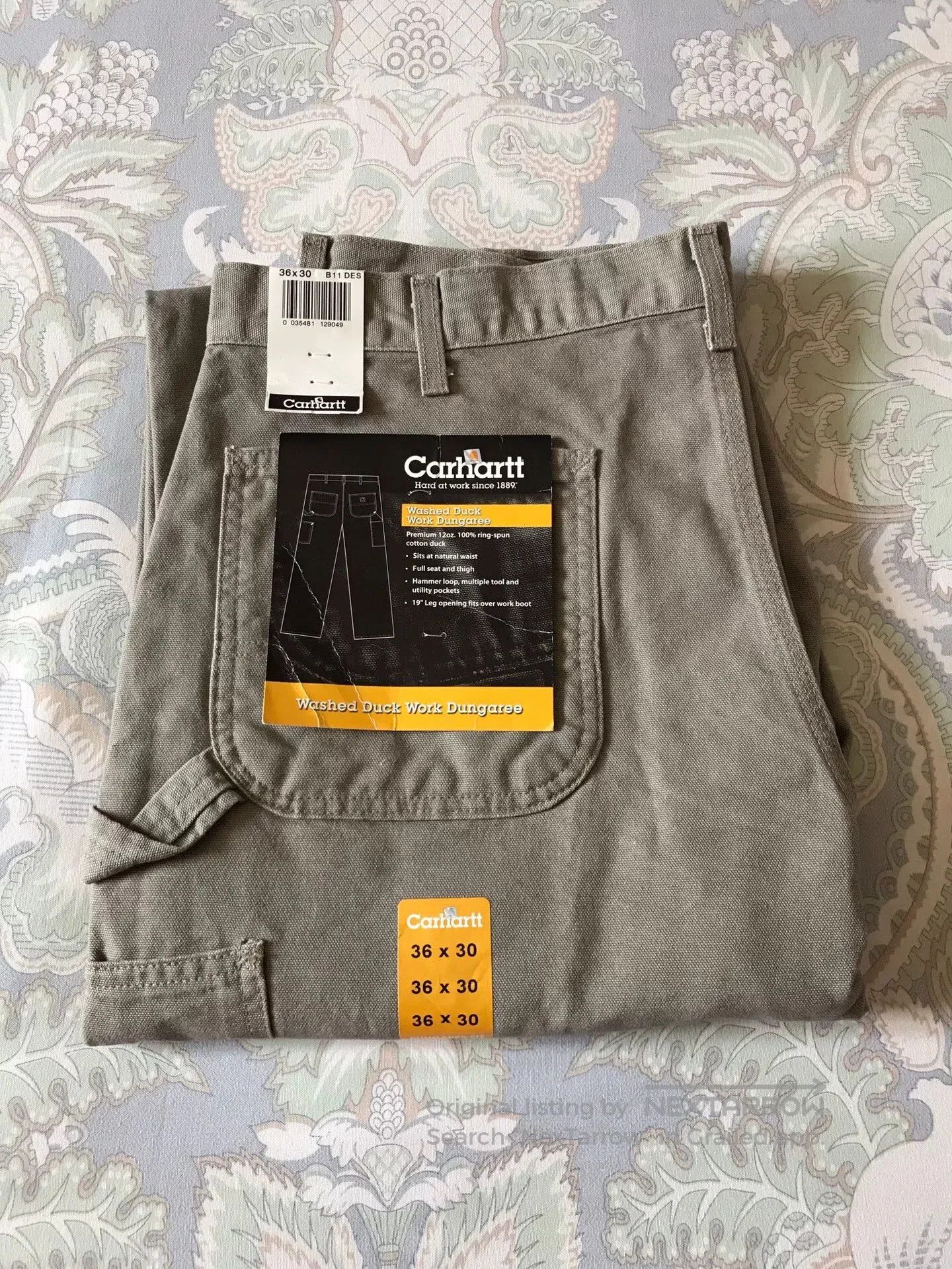 Carhartt Carhartt B11 DES Desert Work Pants. Size US 36 / EU 52 - 1 Thumbnail