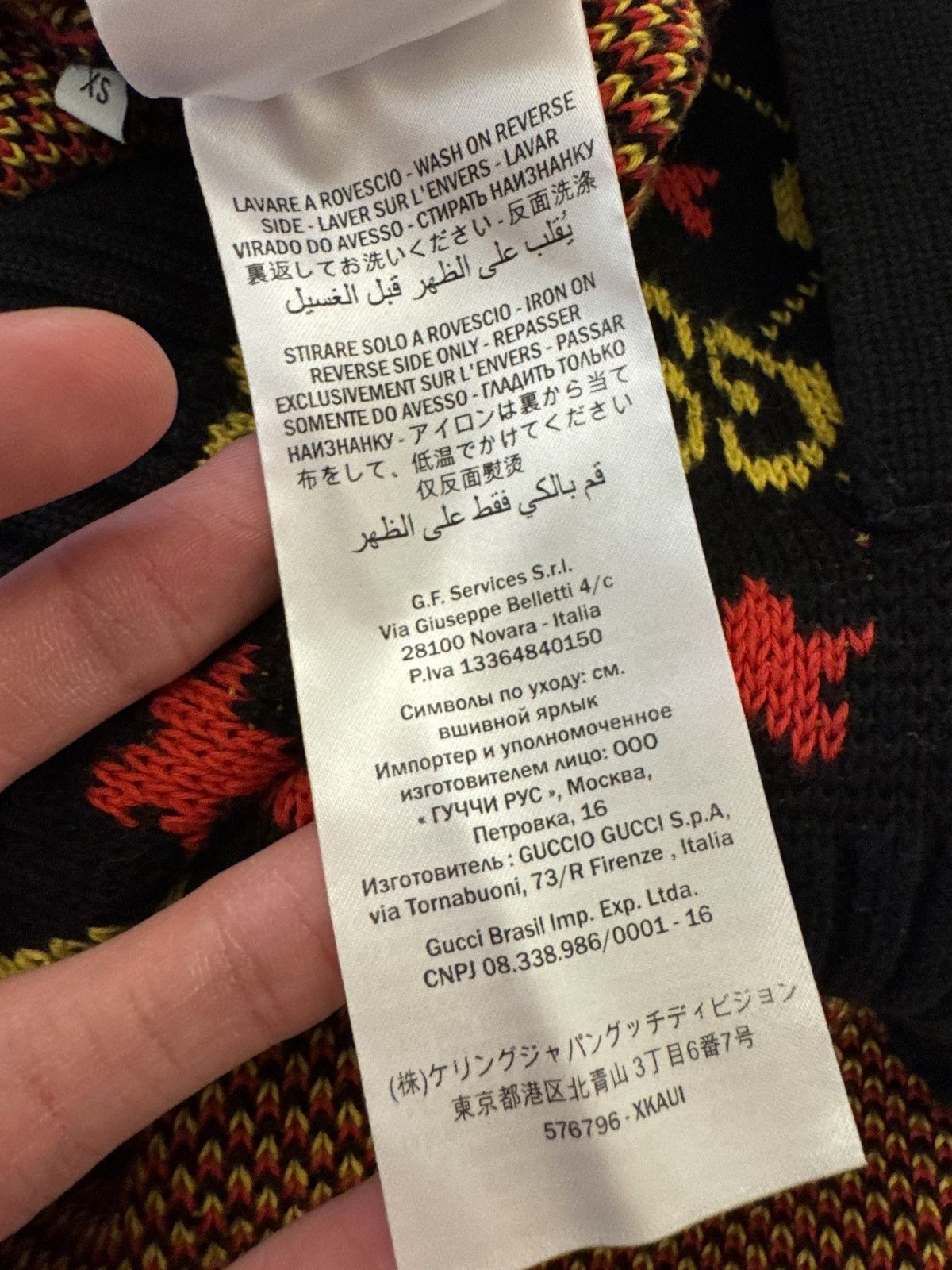 Gucci Gucci GG Zip-Up Monogram Wool knitwear Size US XS / EU 42 / 0 - 10 Thumbnail