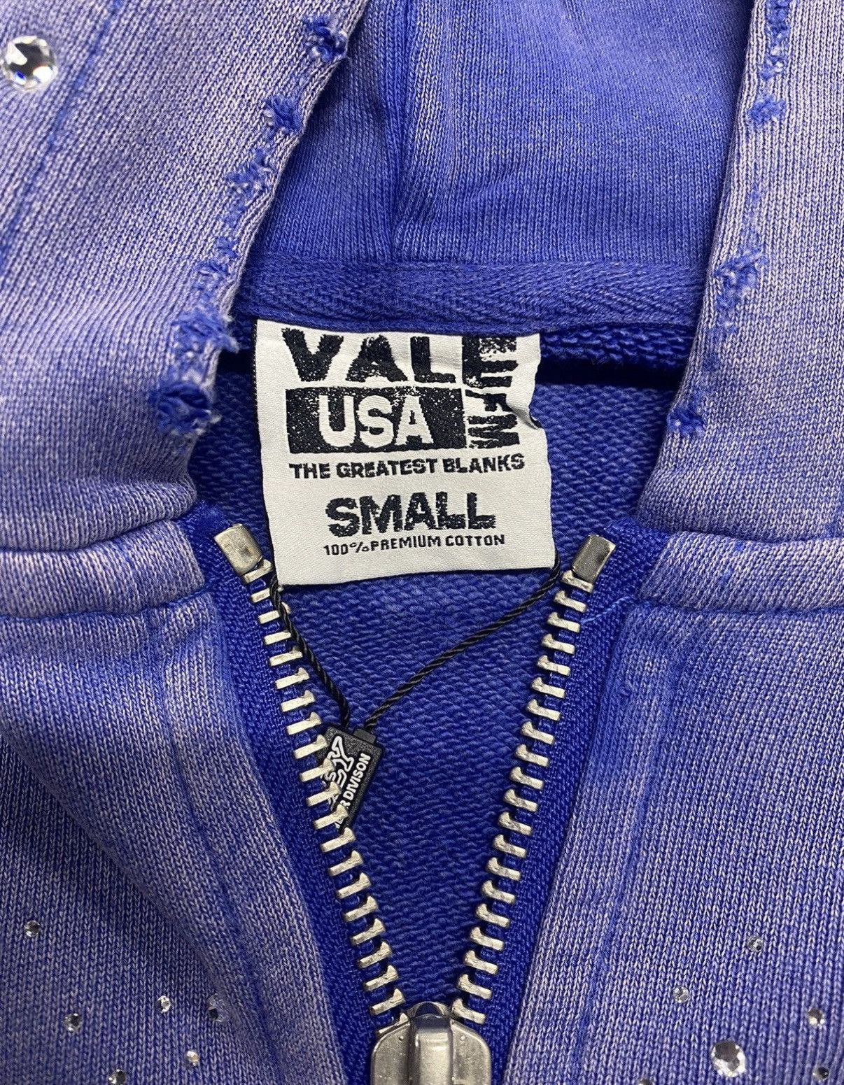 Vale Vale Sea Cluster Zip Up Hoodie Blue Size US S / EU 44-46 / 1 - 4 Thumbnail