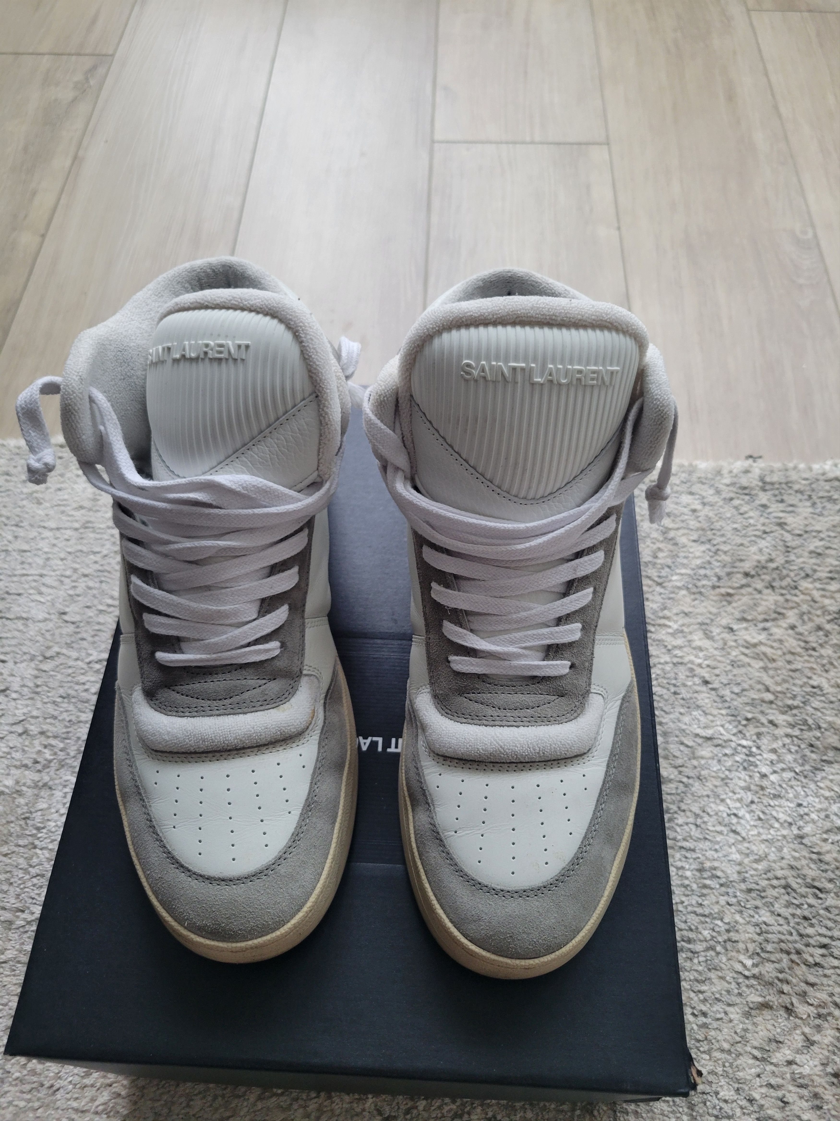 Saint Laurent Paris High top 80 Size US 10 / EU 43 - 5 Thumbnail