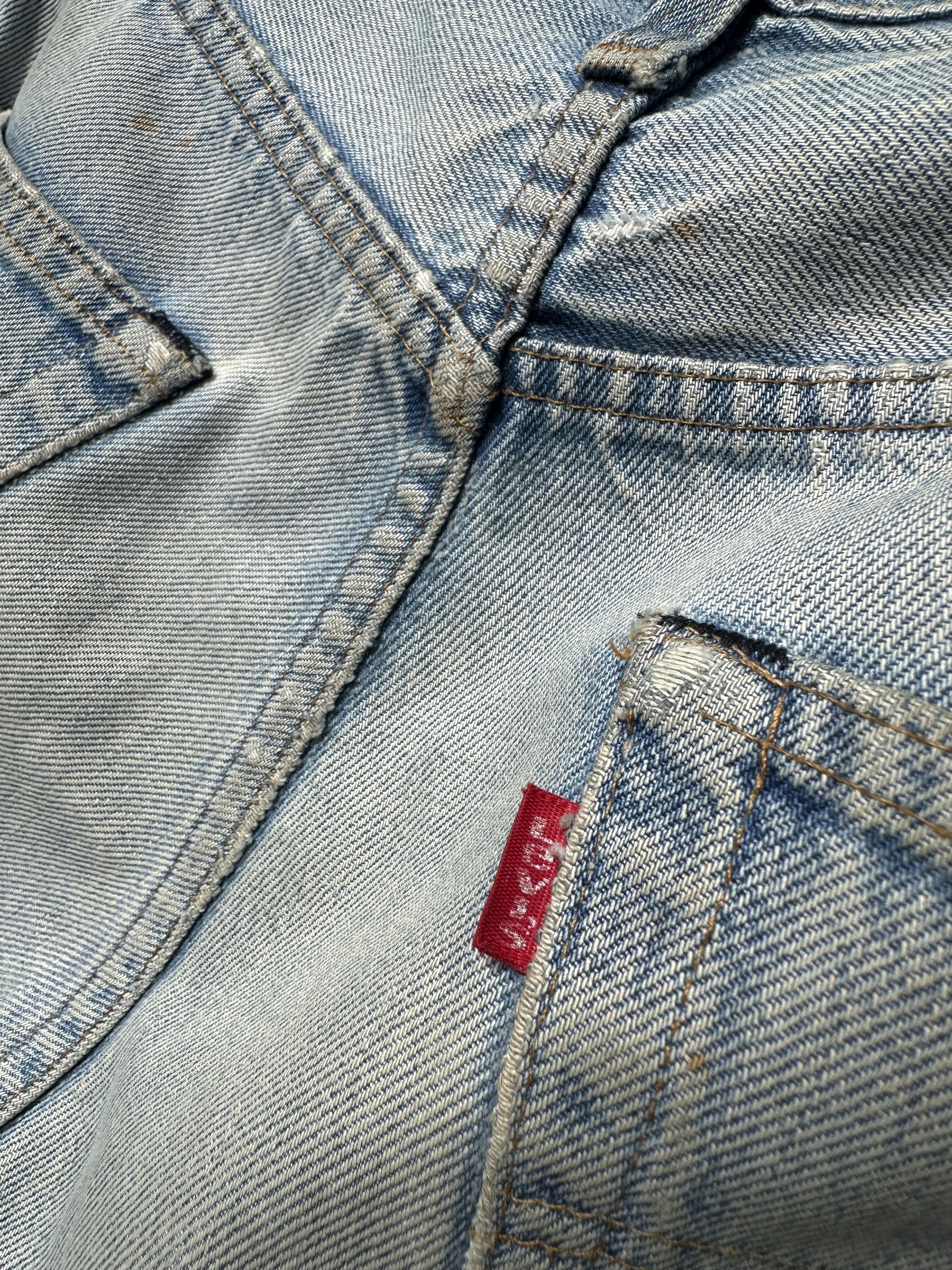 Levi's 1980's 501 Redline Selvedge Size US 31 - 7 Thumbnail