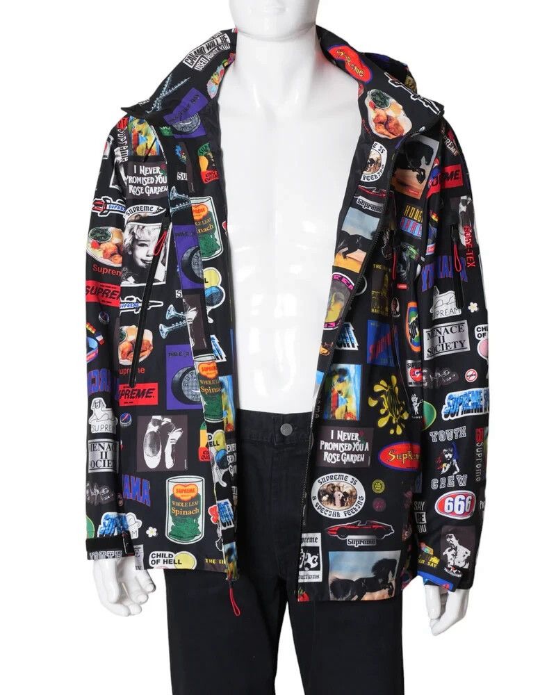 Supreme X Gortex Stickers Shell Jacket