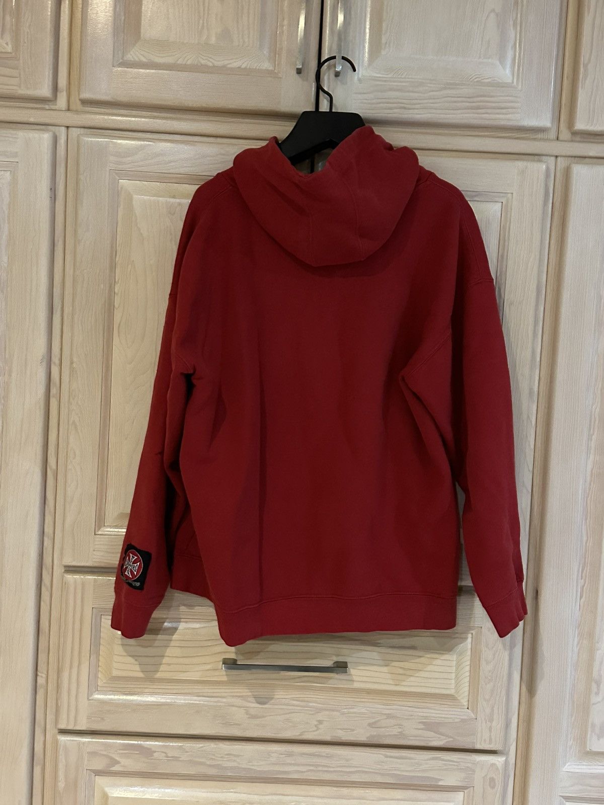 West Coast Choppers West coast choppers jesse james zip up red hoodie Size US L / EU 52-54 / 3 - 9 Thumbnail
