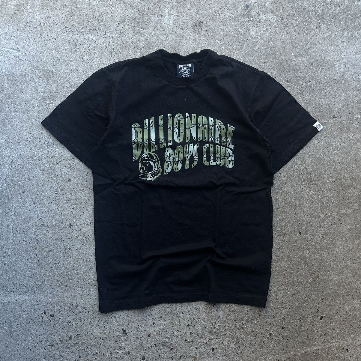 Billionaire Boys Club BBC Big Logo camo T-Shirt Y2K black