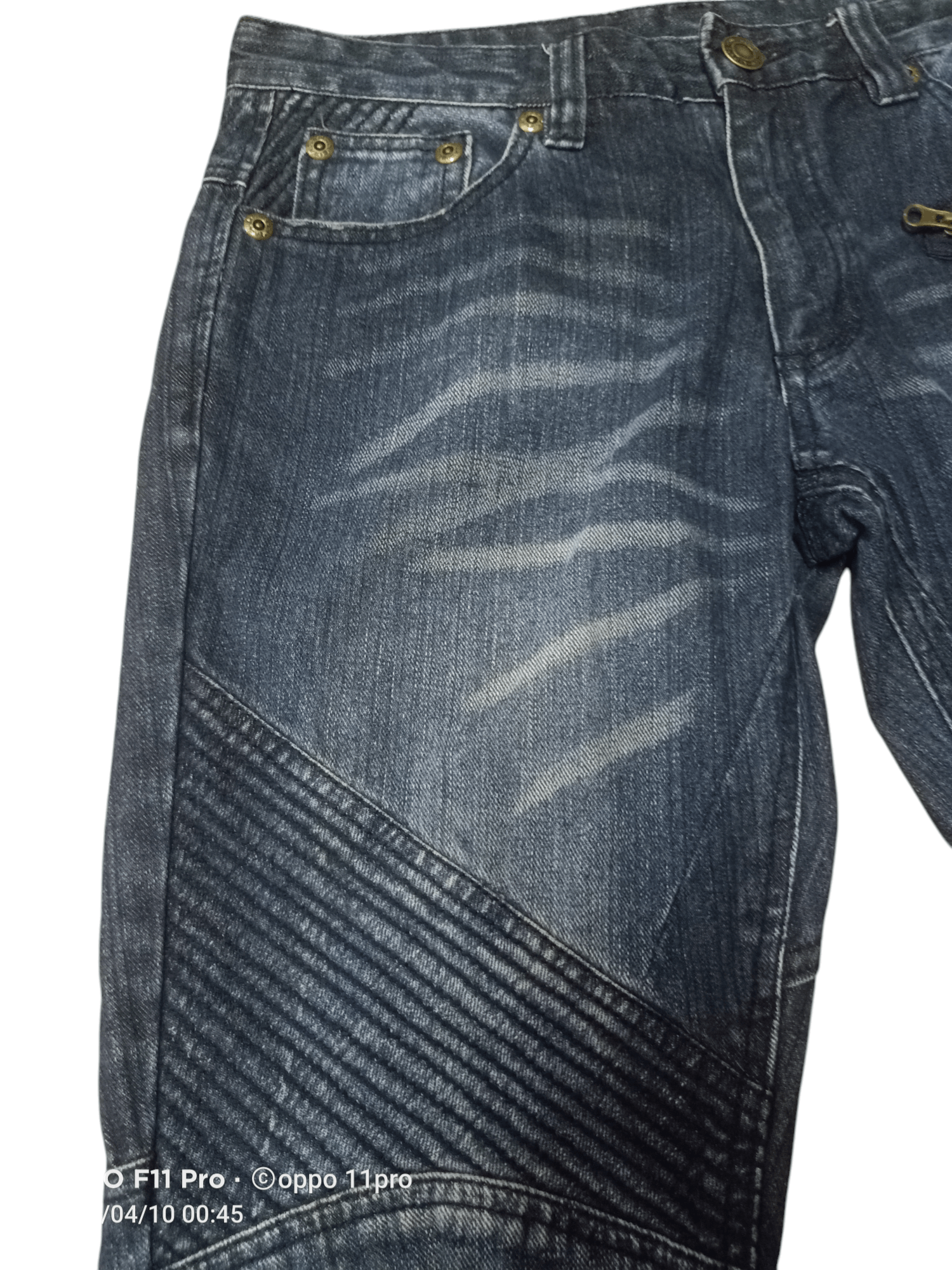 If Six Was Nine × Japanese Brand × Le Grande Bleu (L.G.B.) Justice Denim Punk Style Slim Fit bikers Size US 32 / EU 48 - 6 Thumbnail
