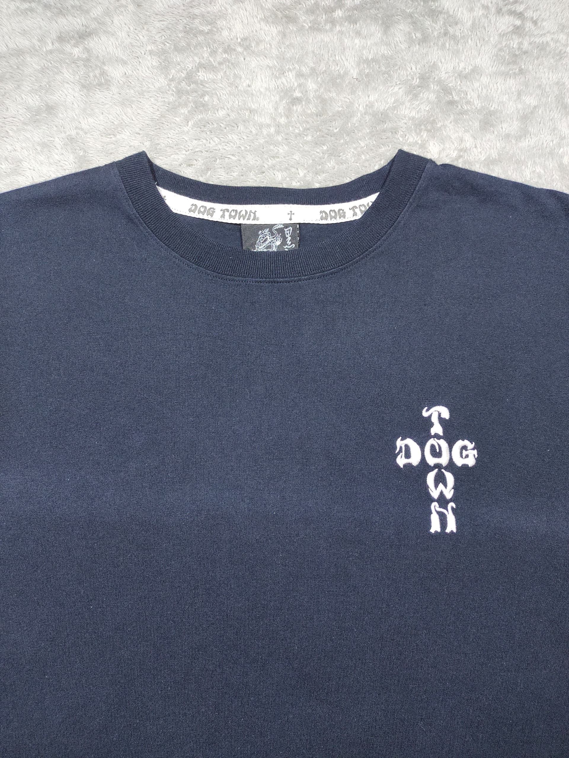 Dogtown × Powell Peralta × Vintage VINTAGE FADED Y2K DOG TOWN BLACK DRAGON T SHIRT Size US XL / EU 56 / 4 - 5 Thumbnail