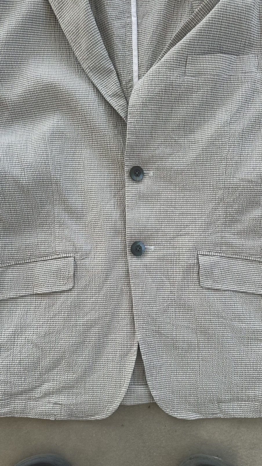 Hiroko Koshino Homme × Vintage HIROKO KOSHINO HOMME COLLECTION BLAZER Size US M / EU 48-50 / 2 - 2 Thumbnail