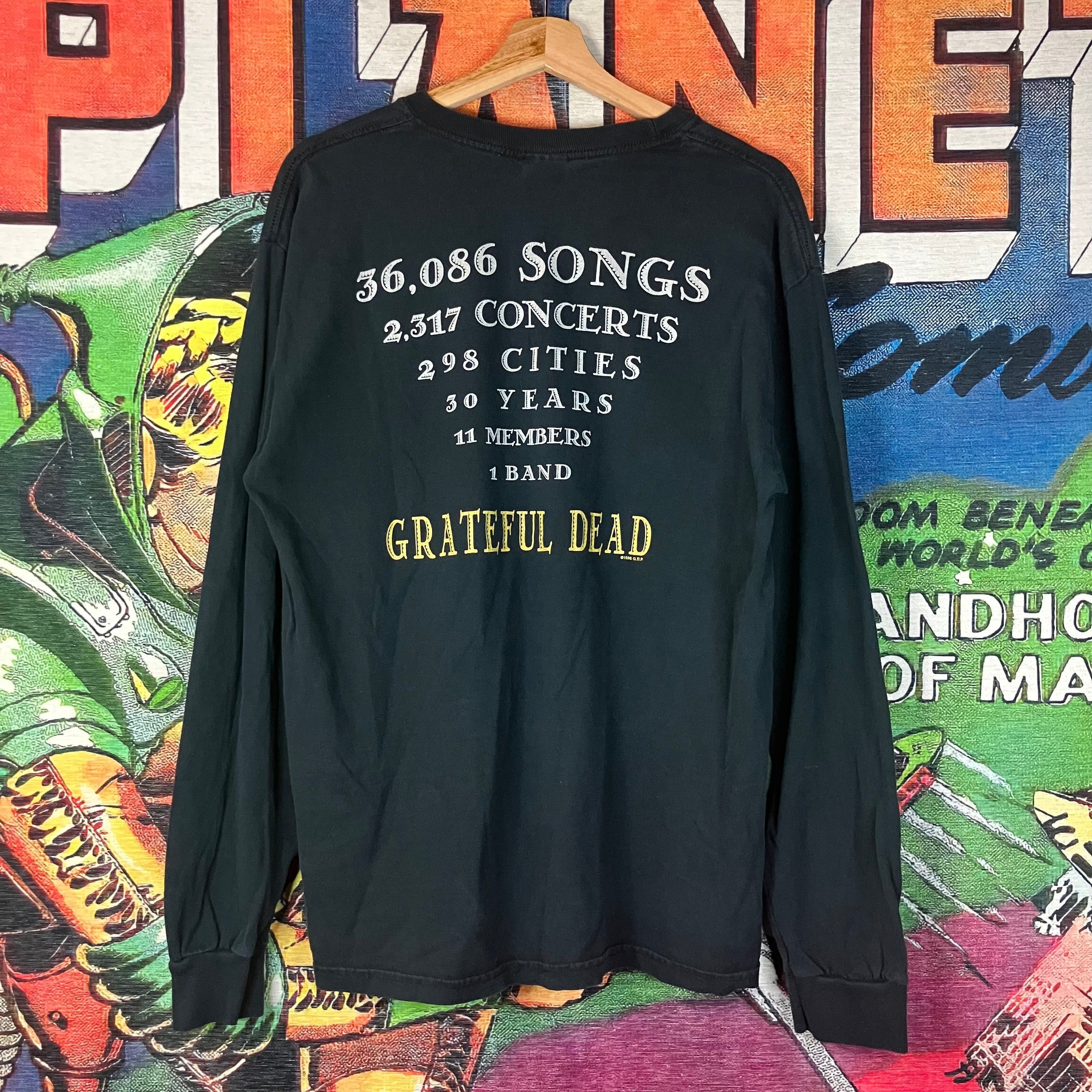 Vintage Vintage Y2K Grateful Dead SYF Band Members Years Cities Conc Size US L / EU 52-54 / 3 - 2 Thumbnail