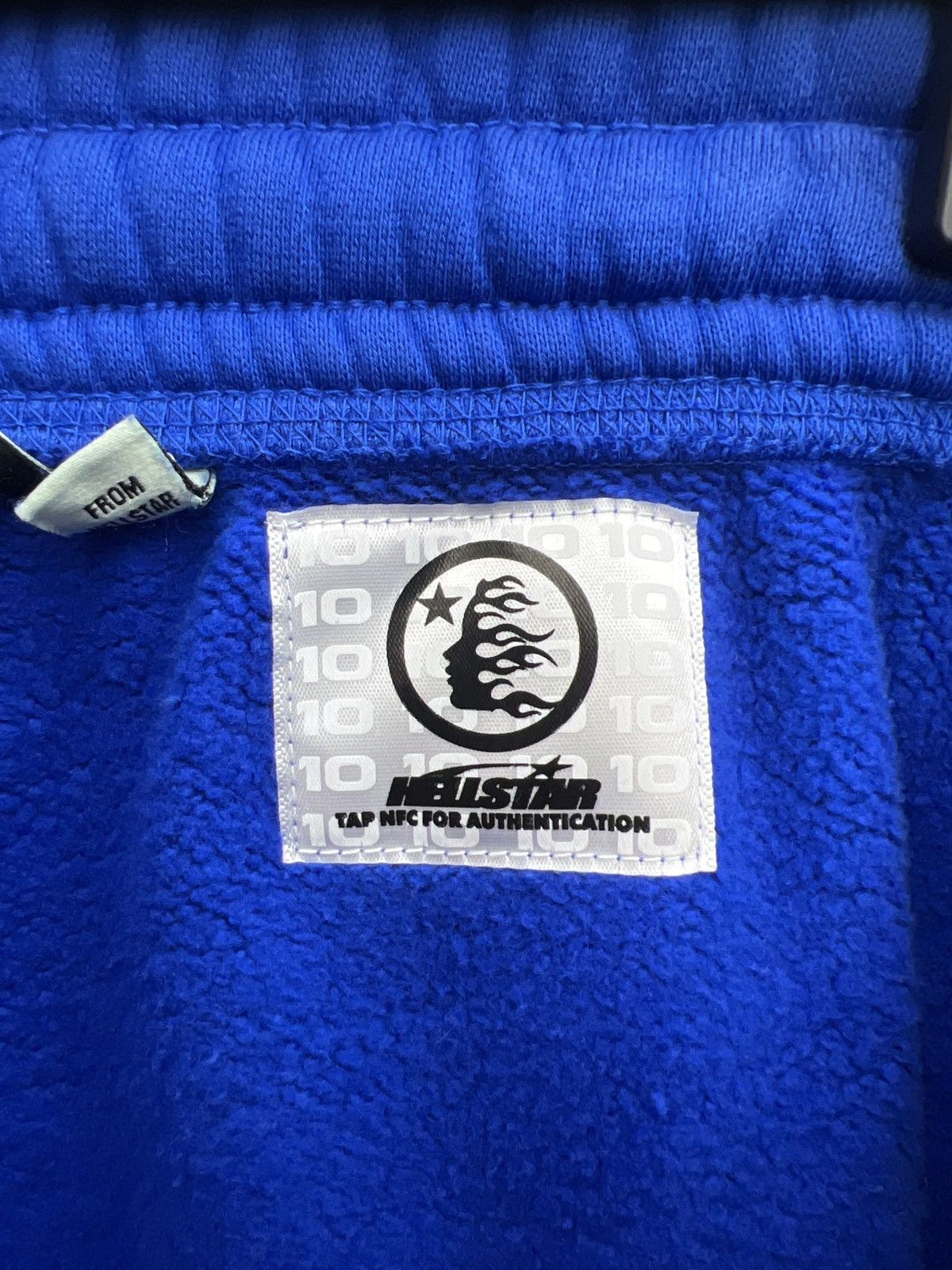 Hellstar no guts no glory blue sweatpants size medium