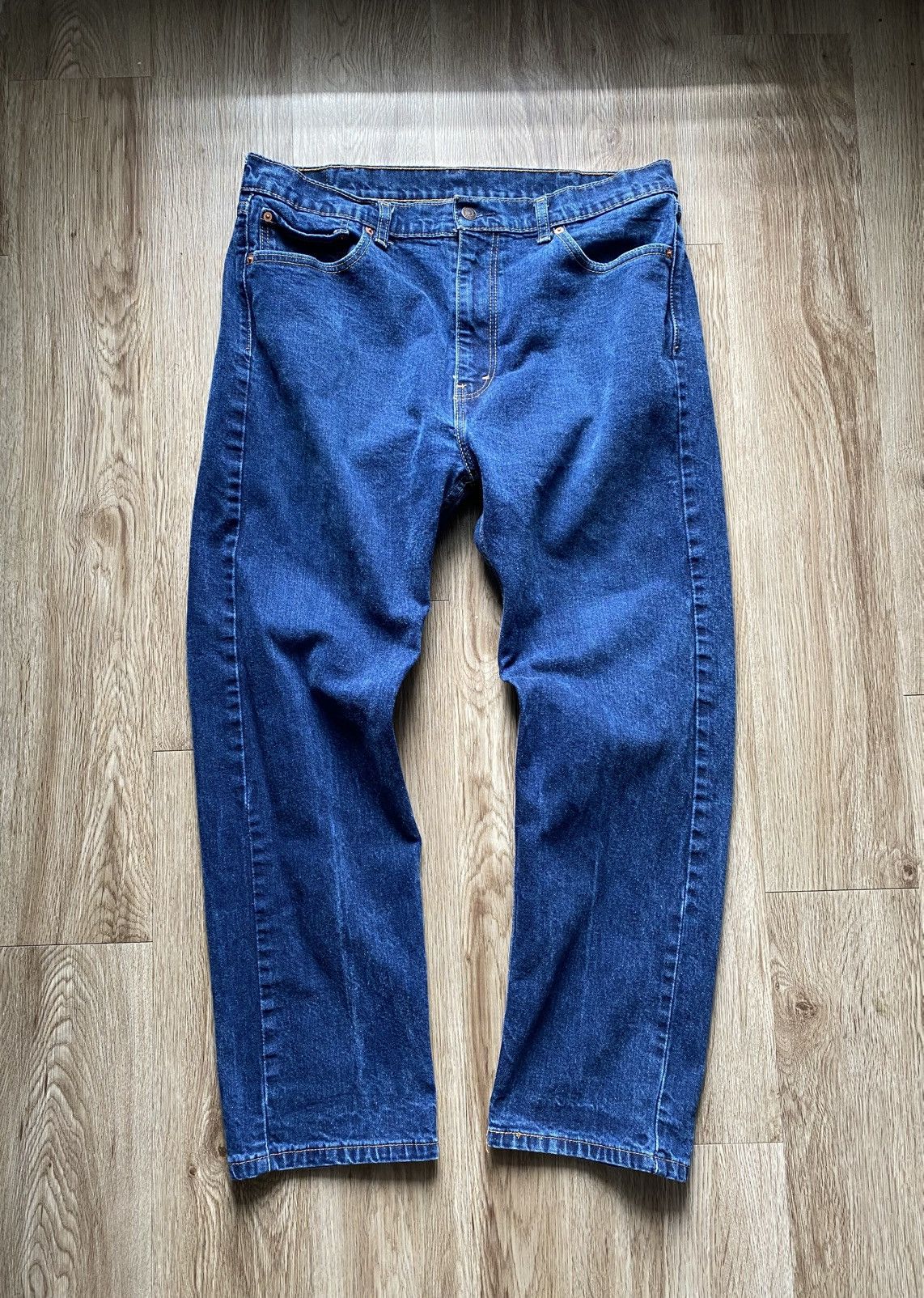 Levi's Levis 505 Dark Wash Denim Jeans Size US 38 / EU 54 - 1 Thumbnail
