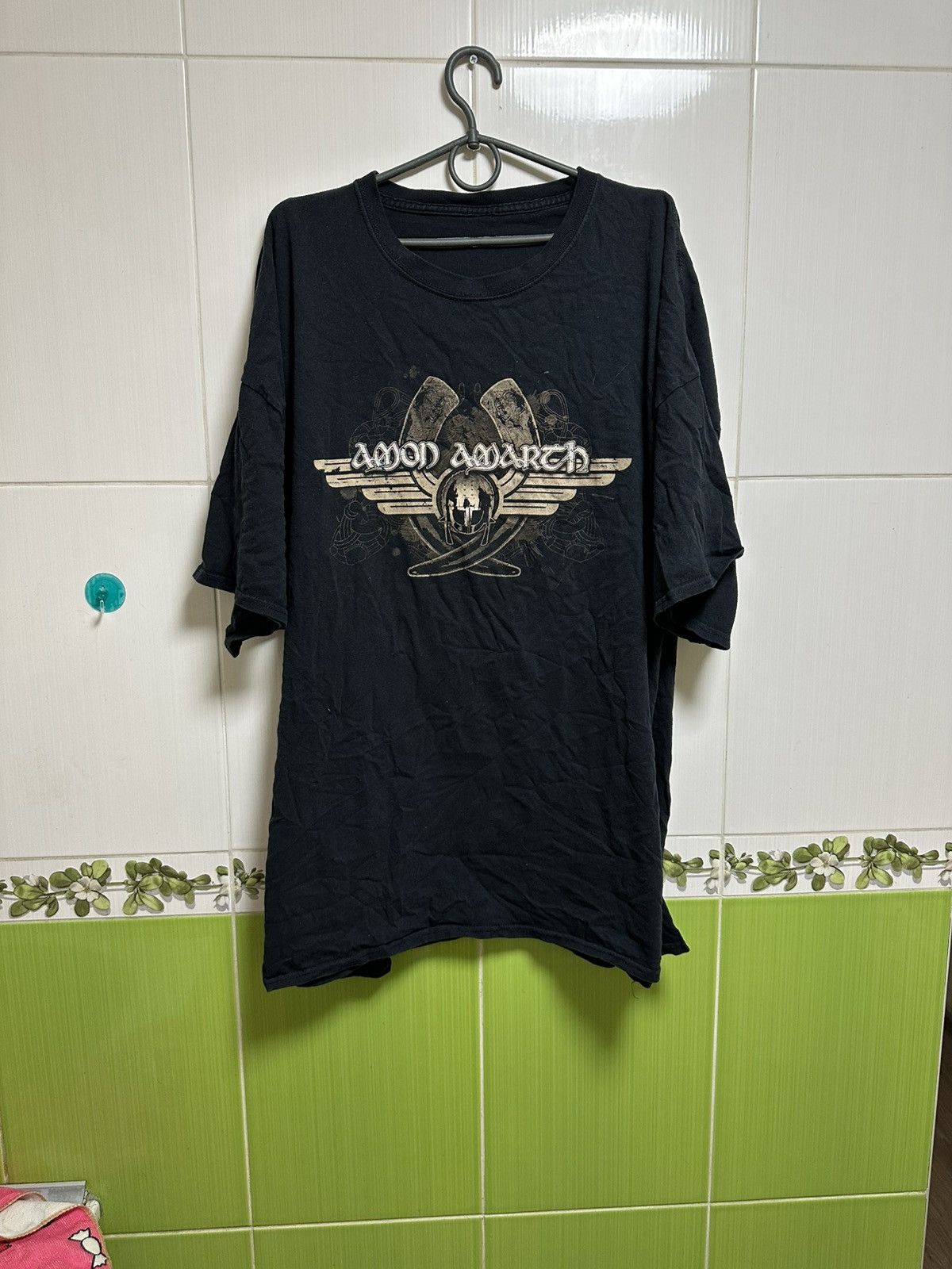 Band Tees × Vintage Amon Amarch vintage rock band tee size XL Size US XXL / EU 58 / 5 - 1 Thumbnail