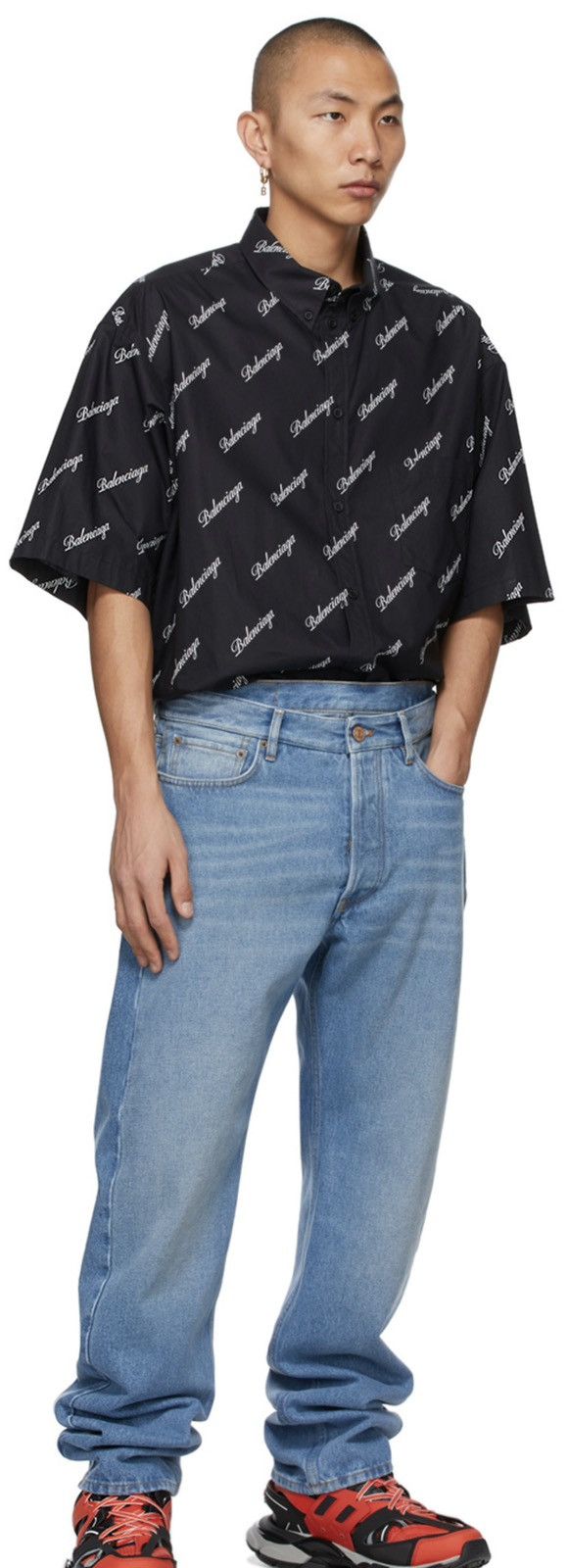 Balenciaga Blue Flatground Jeans Size US 30 / EU 46 - 7 Thumbnail