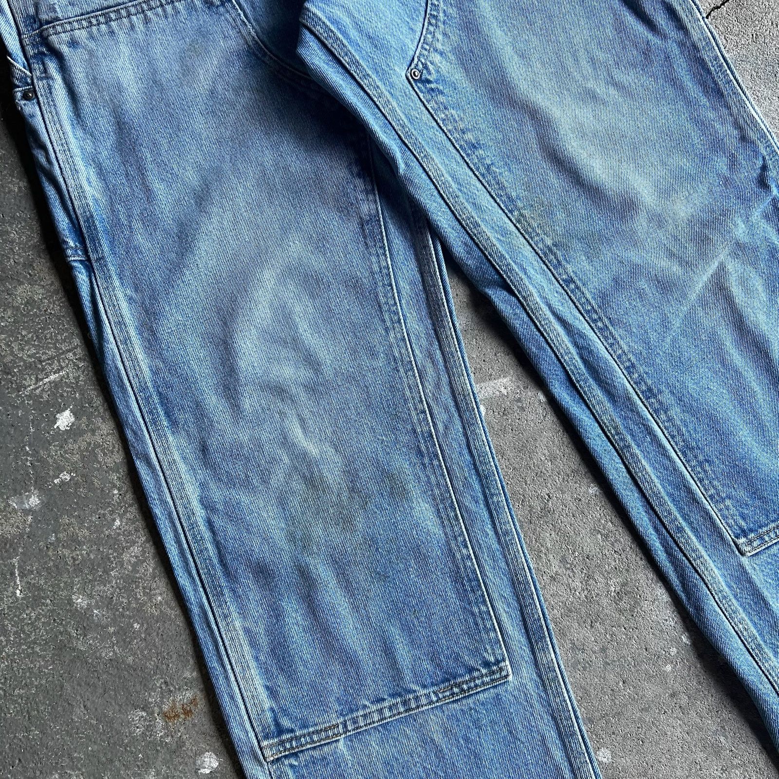 Carhartt × Vintage Carhartt denim blue jean double knee work carpenter pants Size US 30 / EU 46 - 8 Thumbnail