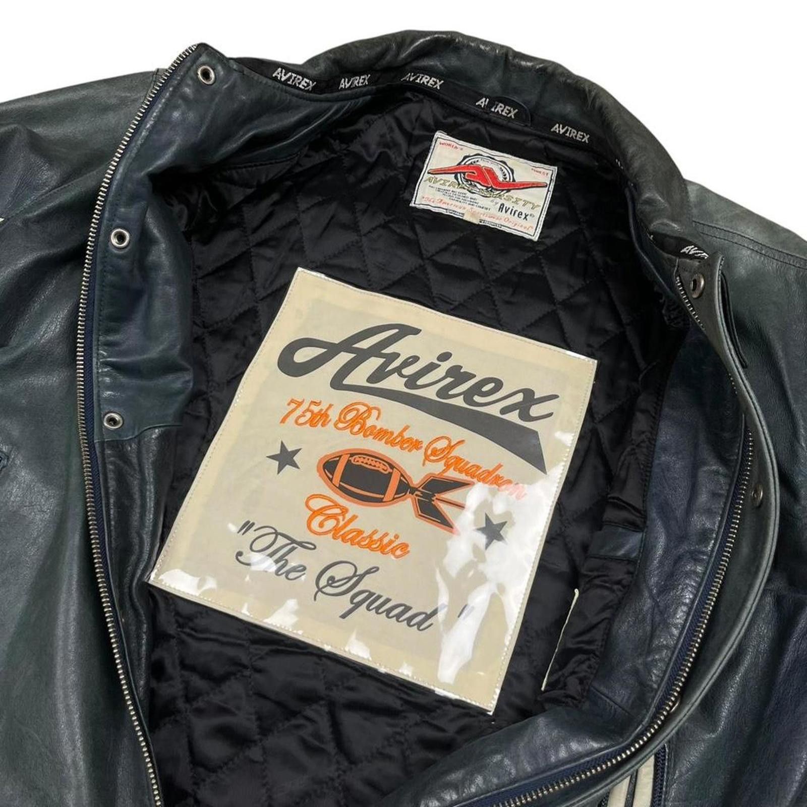 Avirex Avirex Leather Jacket Size US L / EU 52-54 / 3 - 8 Thumbnail
