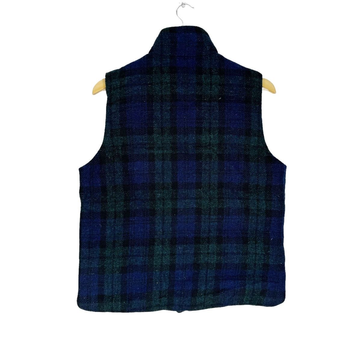 Harris Tweed 🌟KENT X HARRIS TWEED PUFFER WOOL TARTAN VEST Size US L / EU 52-54 / 3 - 4 Thumbnail