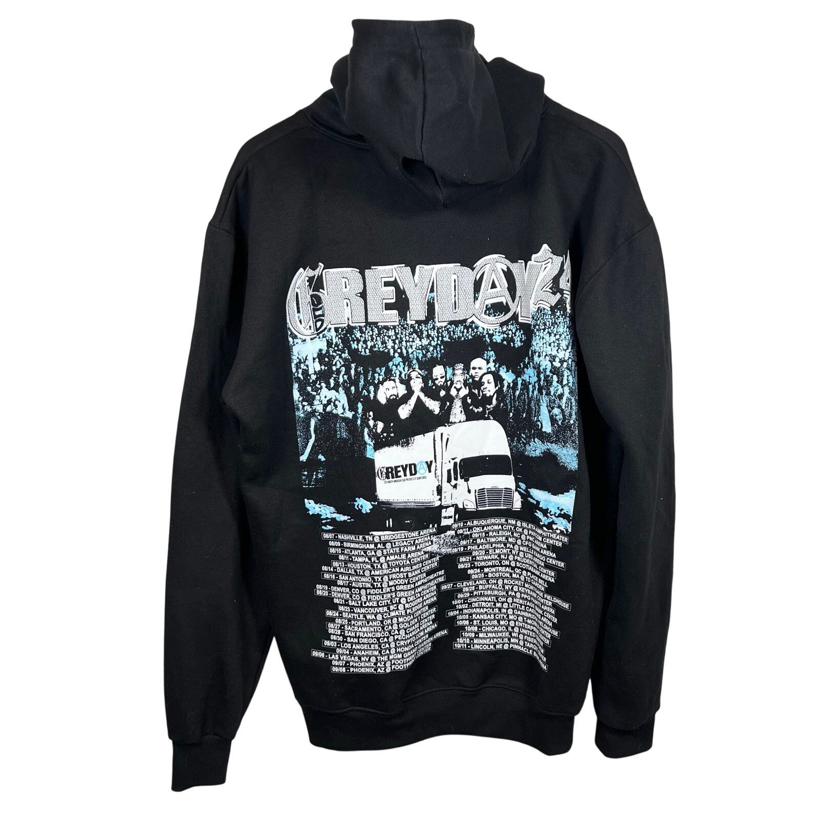 Unknown London Suicide Boys Greyday 2024 Tour Black Hoodie Large 22x30 Size US L / EU 52-54 / 3 - 2 Thumbnail