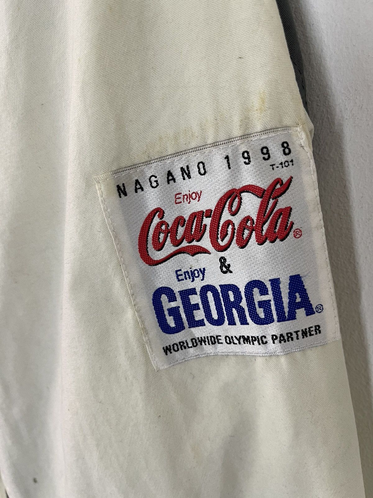 USA Olympics VINTAGE THE XVIII OLYMPIC WINTER GAMES NAGANO 1998 Size US L / EU 52-54 / 3 - 2 Thumbnail