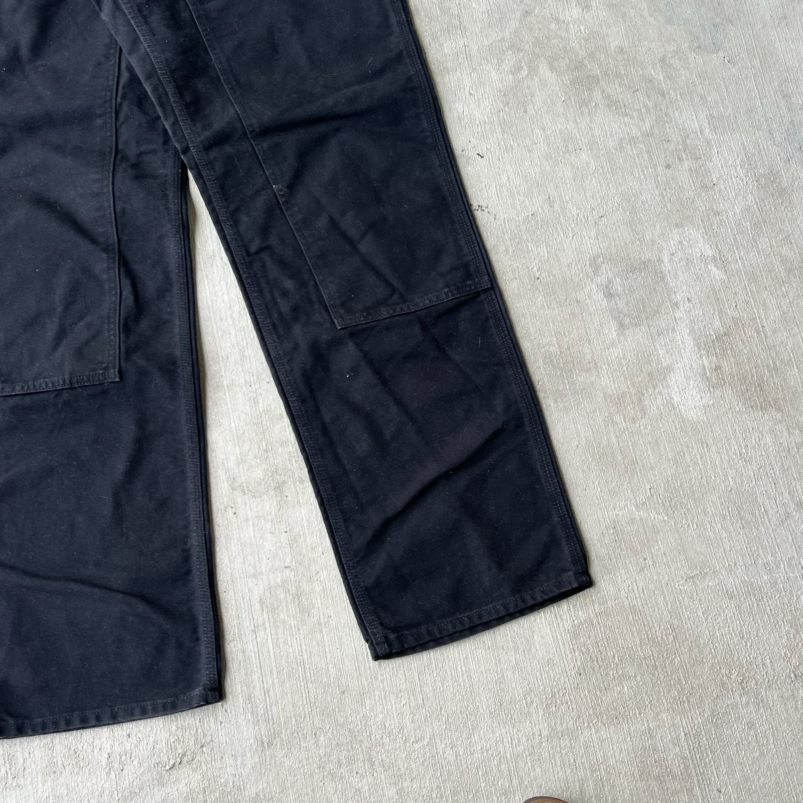 Carhartt × Vintage Carhartt black double knee work wear carpenter pants Size US 32 / EU 48 - 3 Thumbnail