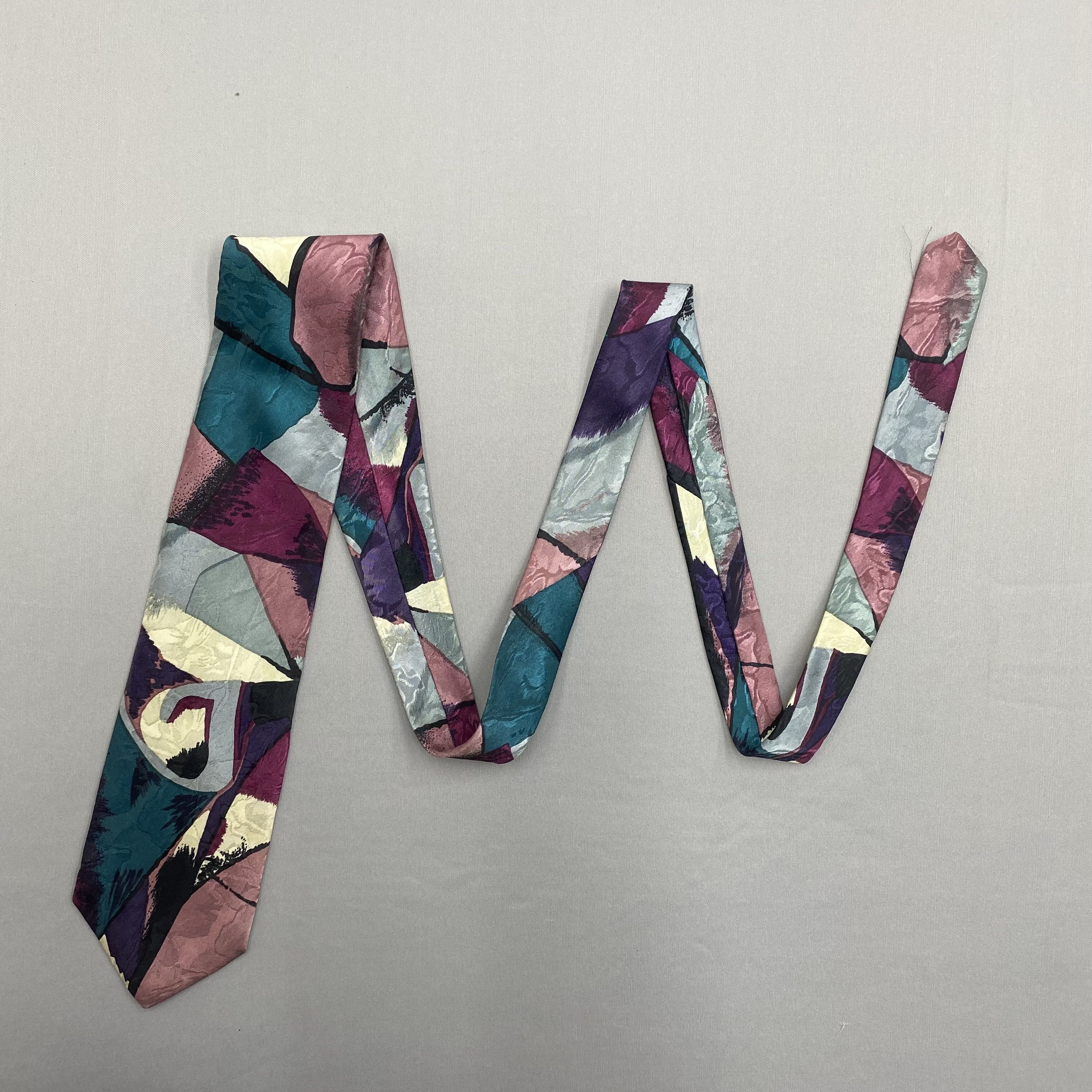 Japanese Brand Vintage Pierre Balmain SILK Necktie Cravate Pure Silk Size ONE SIZE - 5 Thumbnail