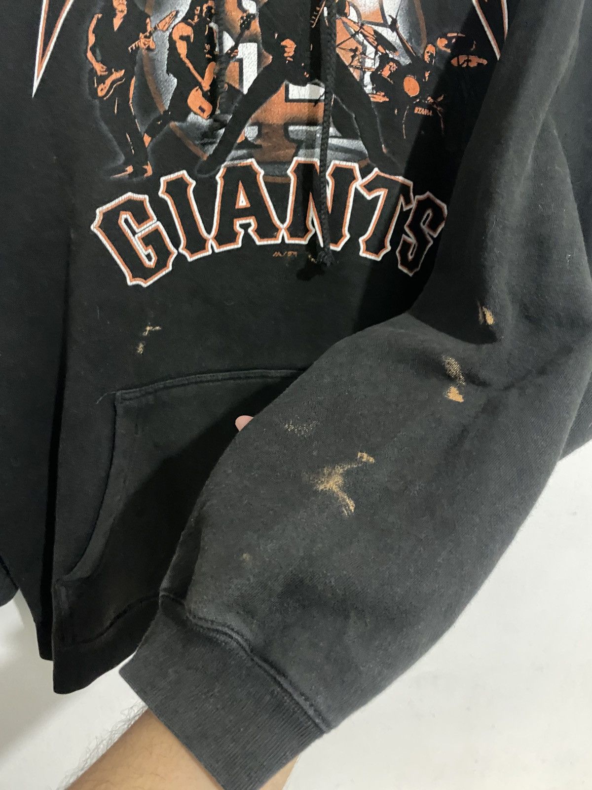 Band Tees 💸BINDINGOFFER💸Vintage Metallica X Giant Team Mlb Hoodie Size US M / EU 48-50 / 2 - 7 Thumbnail