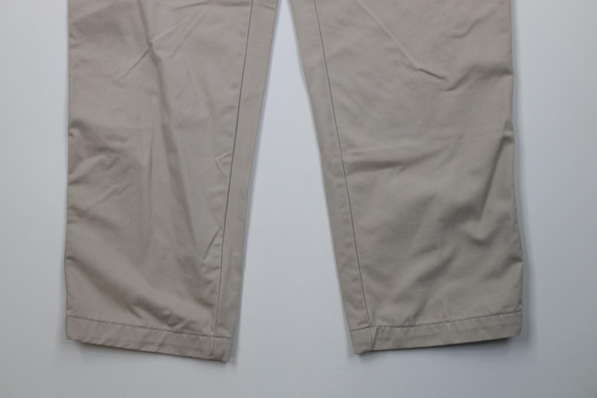 Carhartt Vintage Y2K Carhartt Pleated Relaxed Fit Chino Pants Stone Size US 40 / EU 56 - 4 Thumbnail