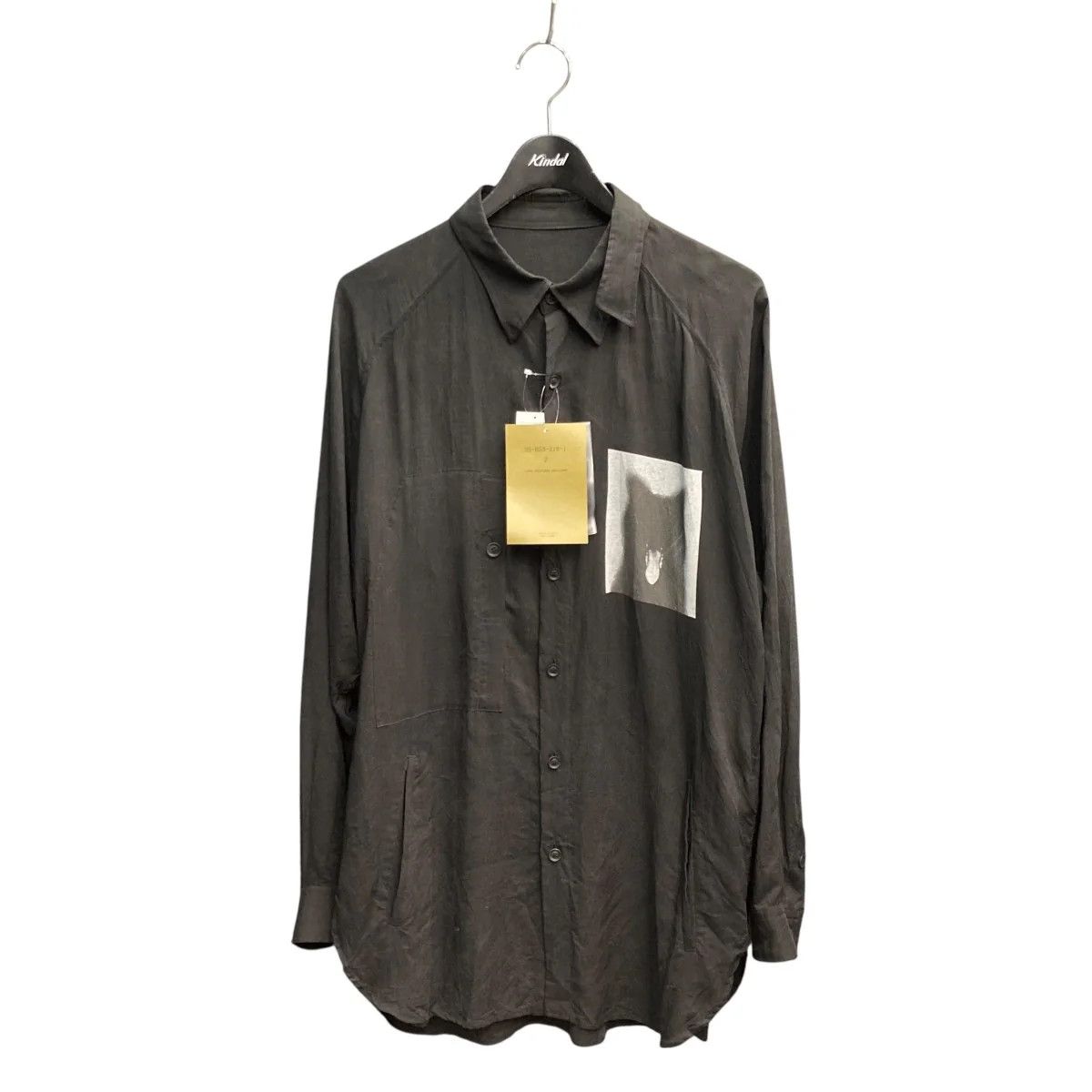 Yohji Yamamoto Yohji Yamamoto pour homme // 24SS Regular Collar Shirt Size US M / EU 48-50 / 2 - 1 Thumbnail