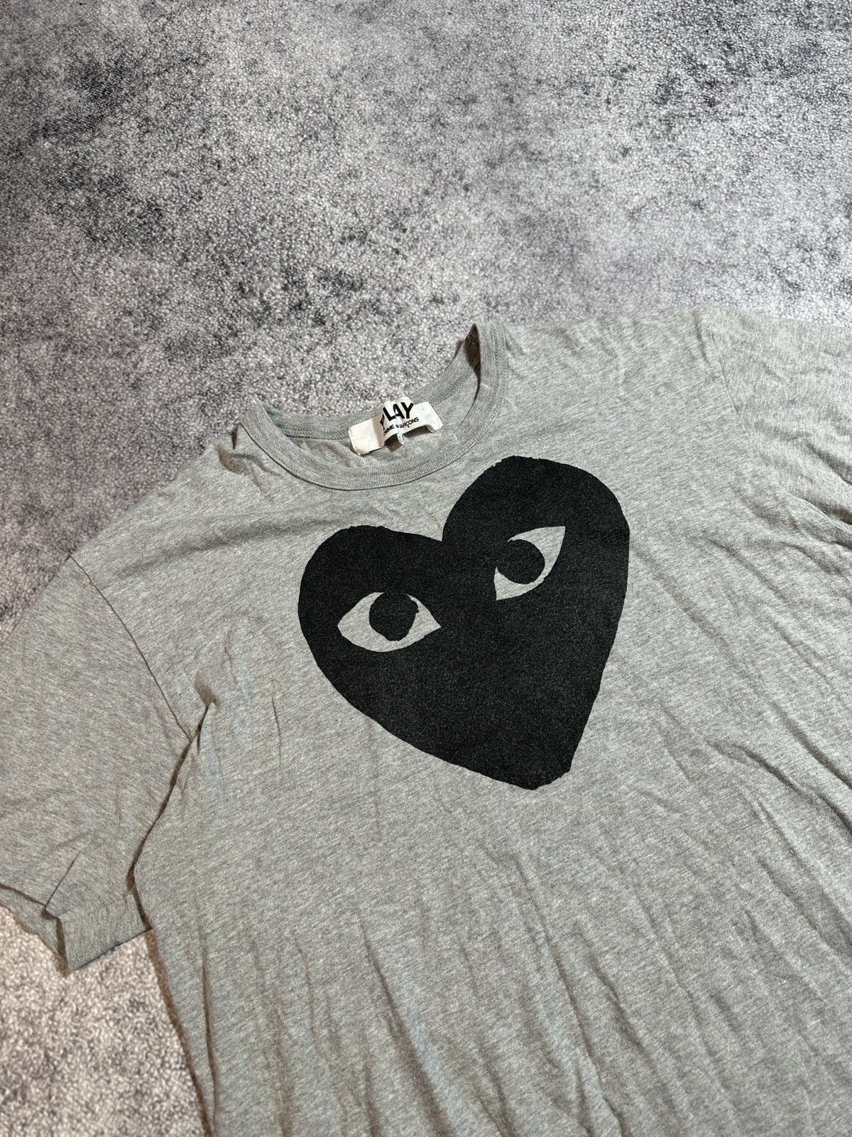 Comme des Garcons × Comme des Garcons PLAY Play Comme Des Carçons Logo T-shirt Streetwear CDG USA XL Size US XL / EU 56 / 4 - 2 Thumbnail