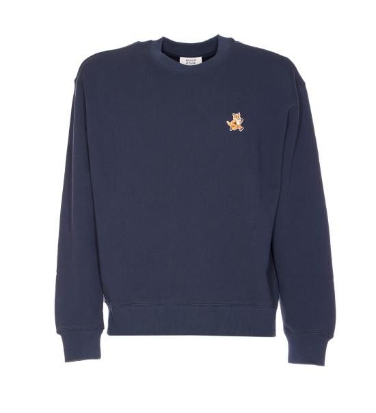 MAISON KITSUNE Men Hoodies MM00313KM0321 P476 BLUE